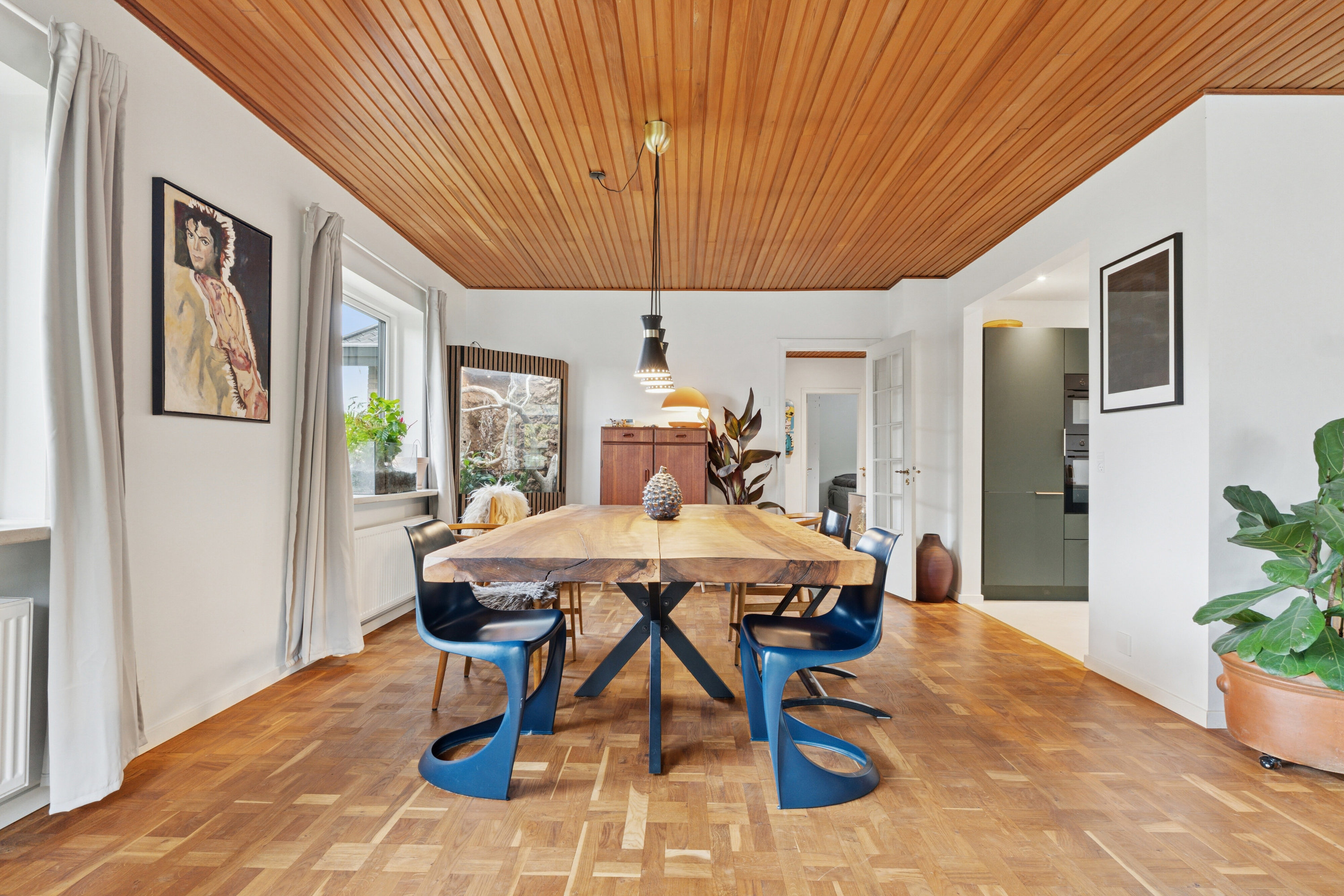 Fremhævet spisestue billede i fuldskærmstilstand. Billede af Korup Tværvej 1A, Korup, 5210 Odense NV