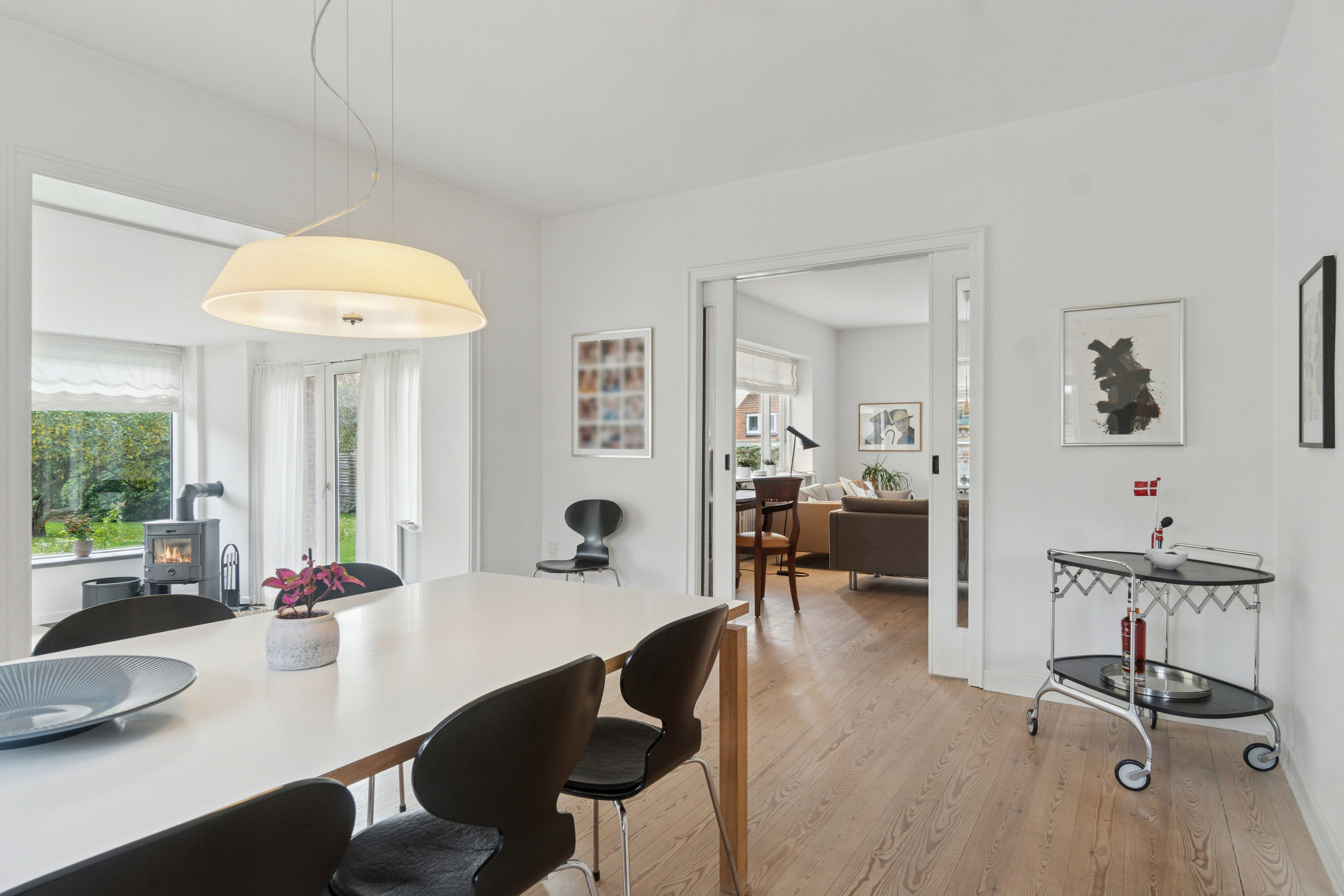 Miniaturebillede 2: spisestue. Billede af Lyngbyvej 9, 8000 Aarhus C