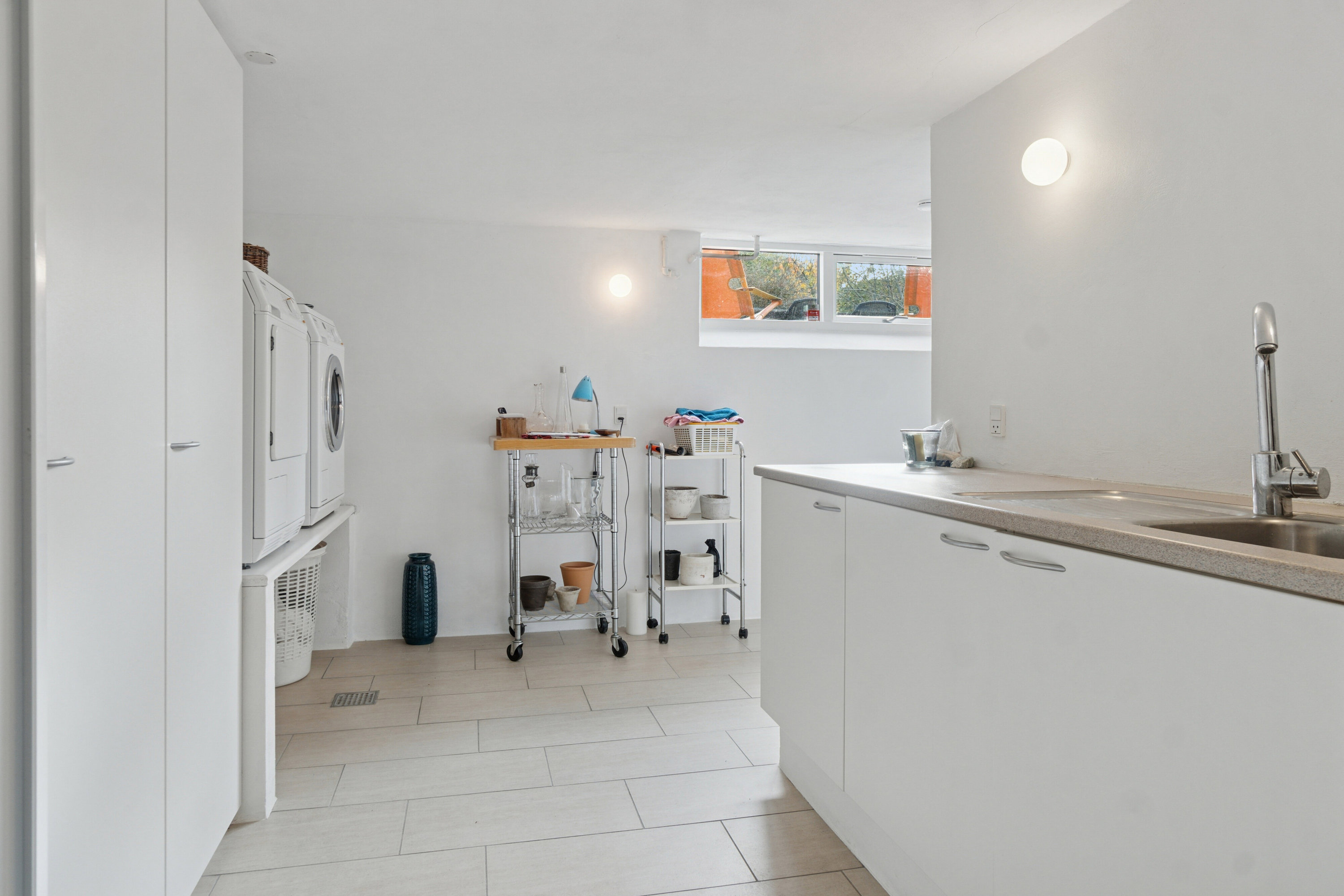 Fremhævet vaskerum billede i fuldskærmstilstand. Billede af Lyngbyvej 9, 8000 Aarhus C