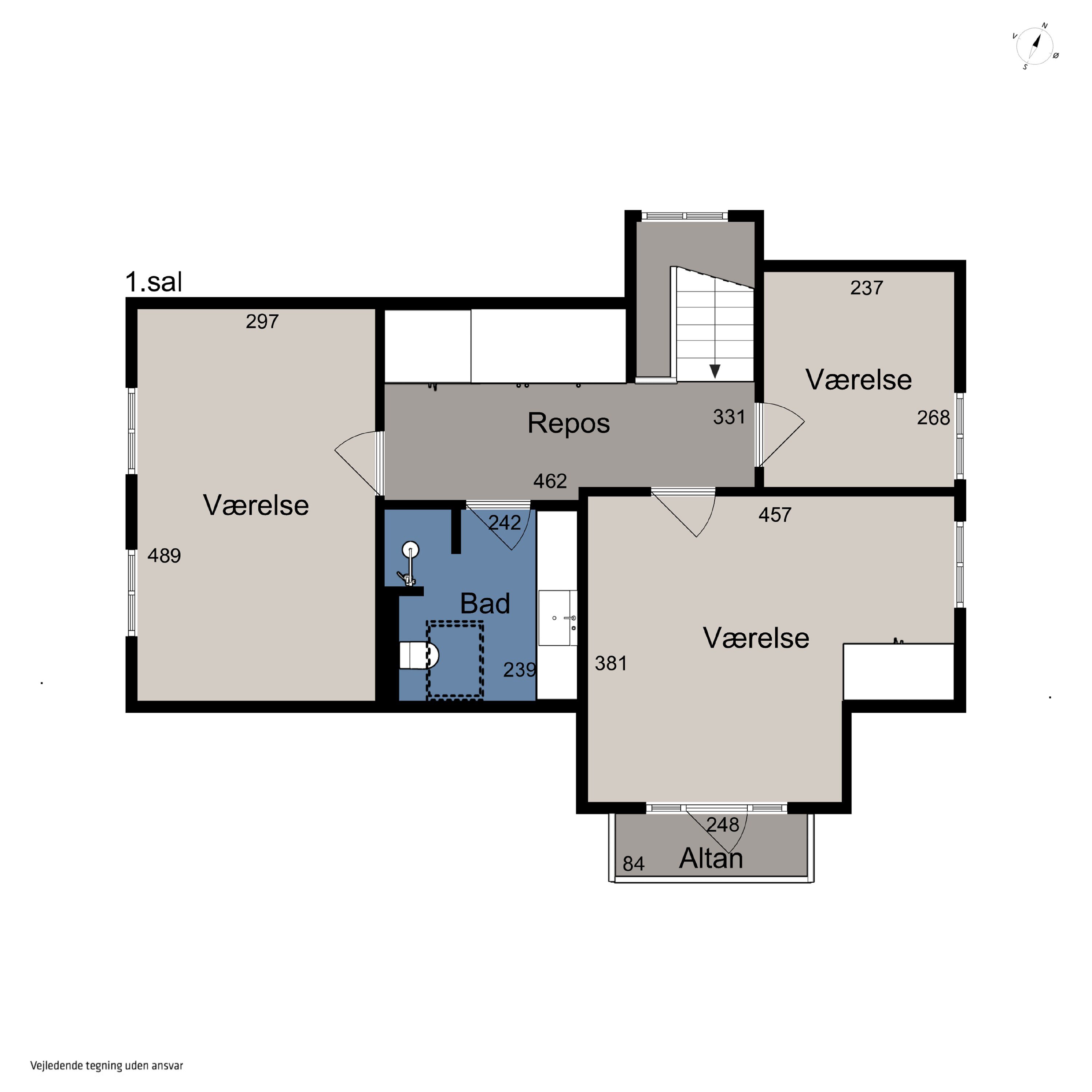 Plantegninger billede af Lyngbyvej 9, 8000 Aarhus C