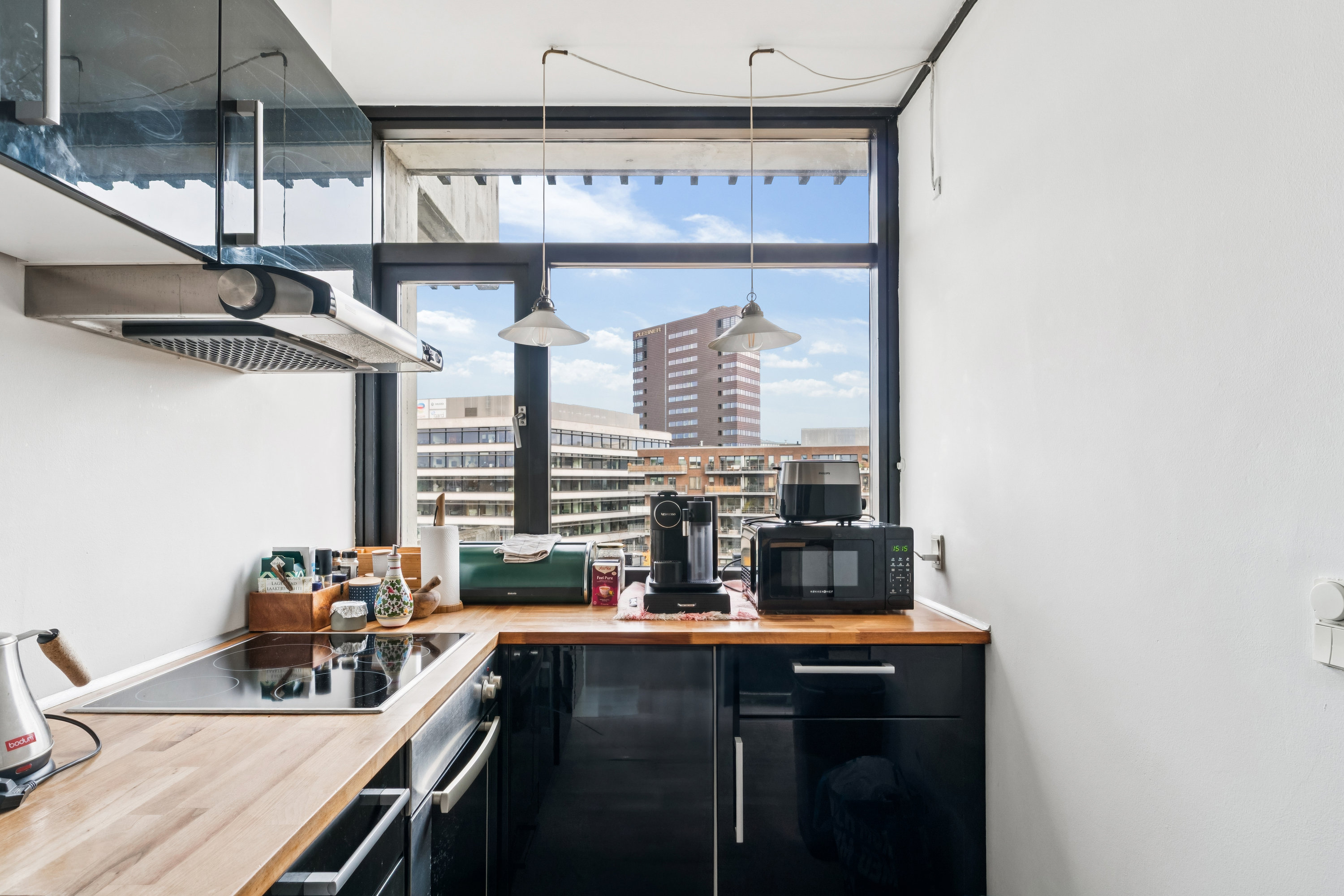 Fremhævet køkken billede i fuldskærmstilstand. Billede af Holsteinsgade 66, 5. 14., 2100 København Ø