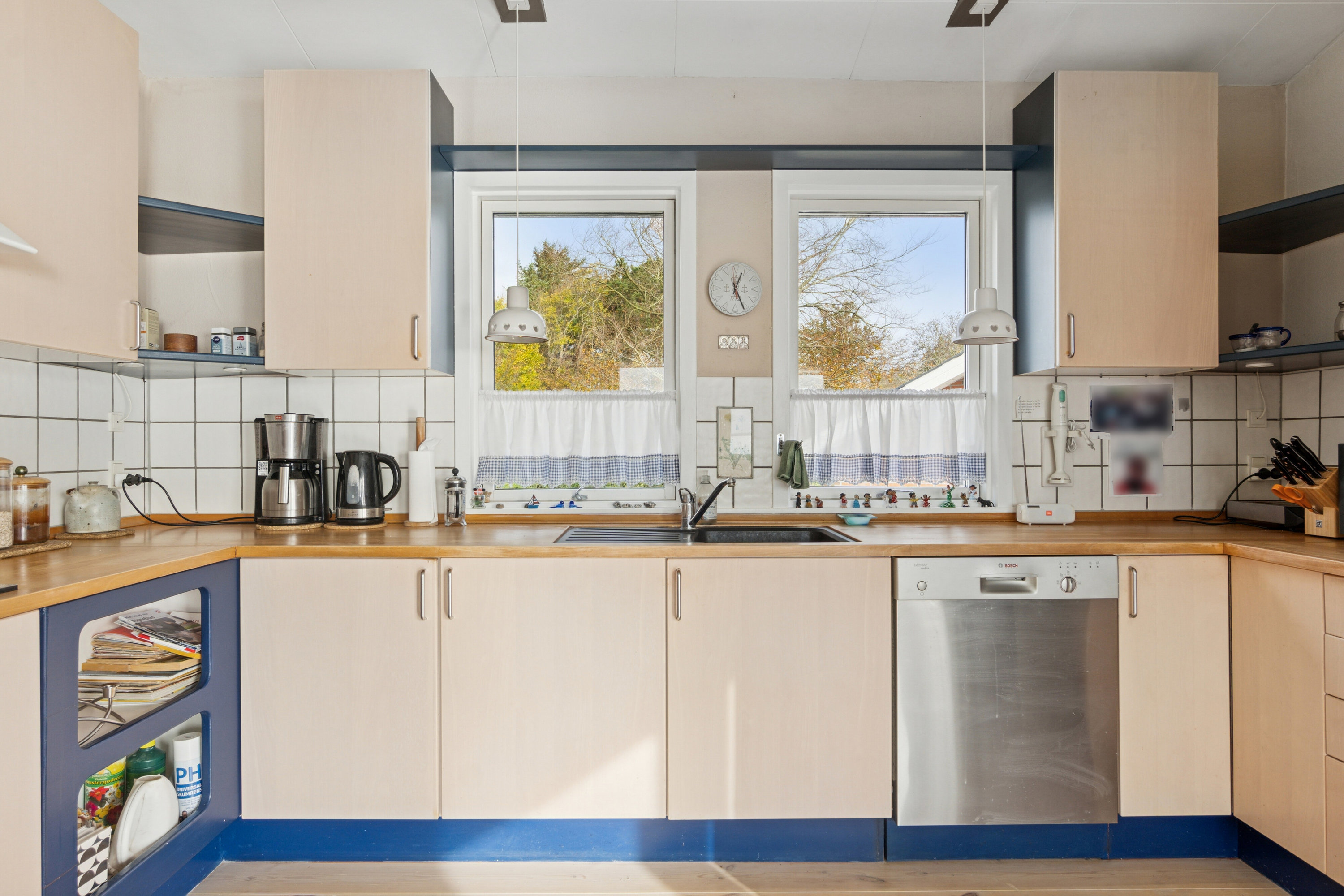 Fremhævet køkken billede i fuldskærmstilstand. Billede af Gl. Feggesundvej 140, Amtoft, 7742 Vesløs