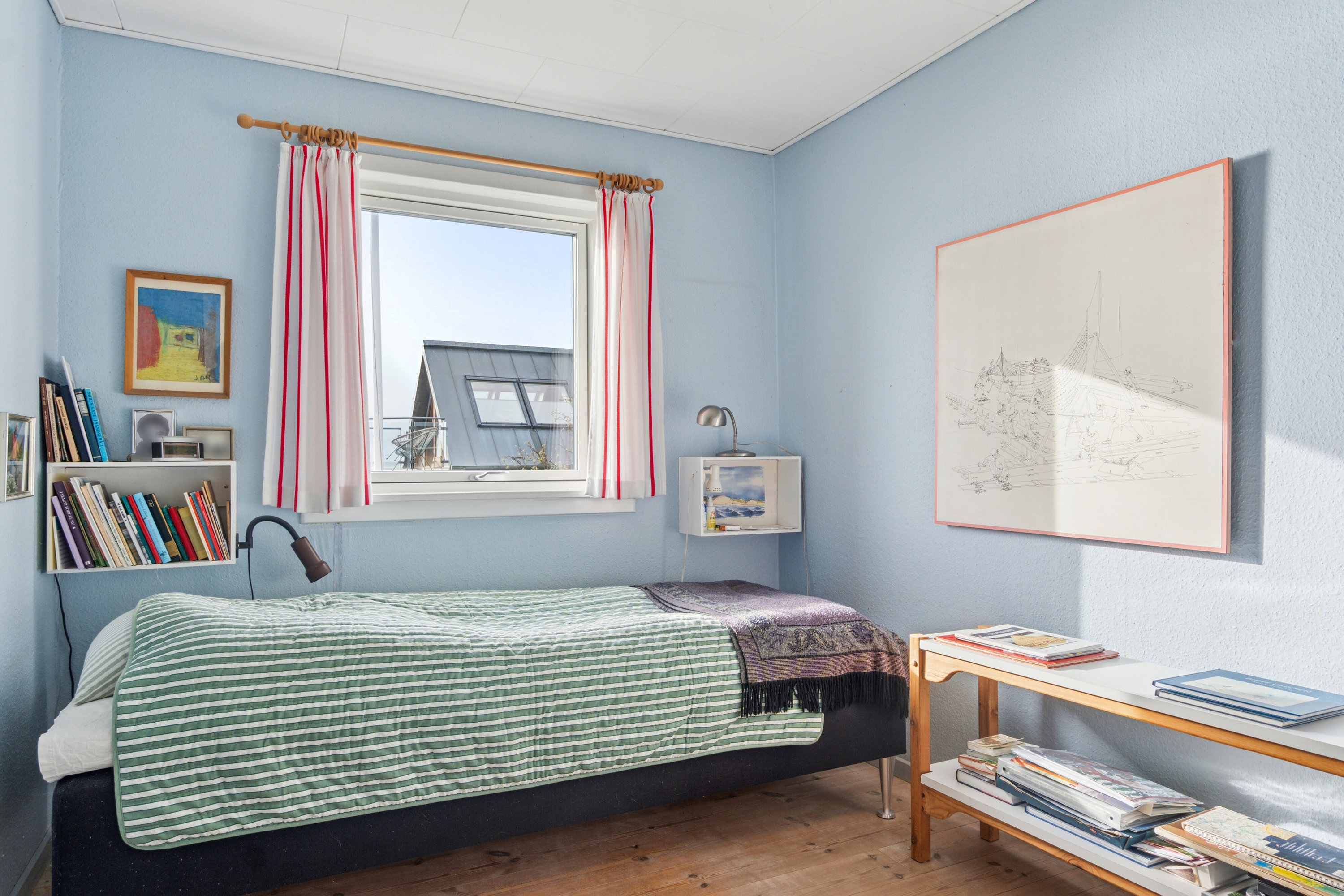 Fremhævet soveværelse billede i fuldskærmstilstand. Billede af Gl. Feggesundvej 140, Amtoft, 7742 Vesløs