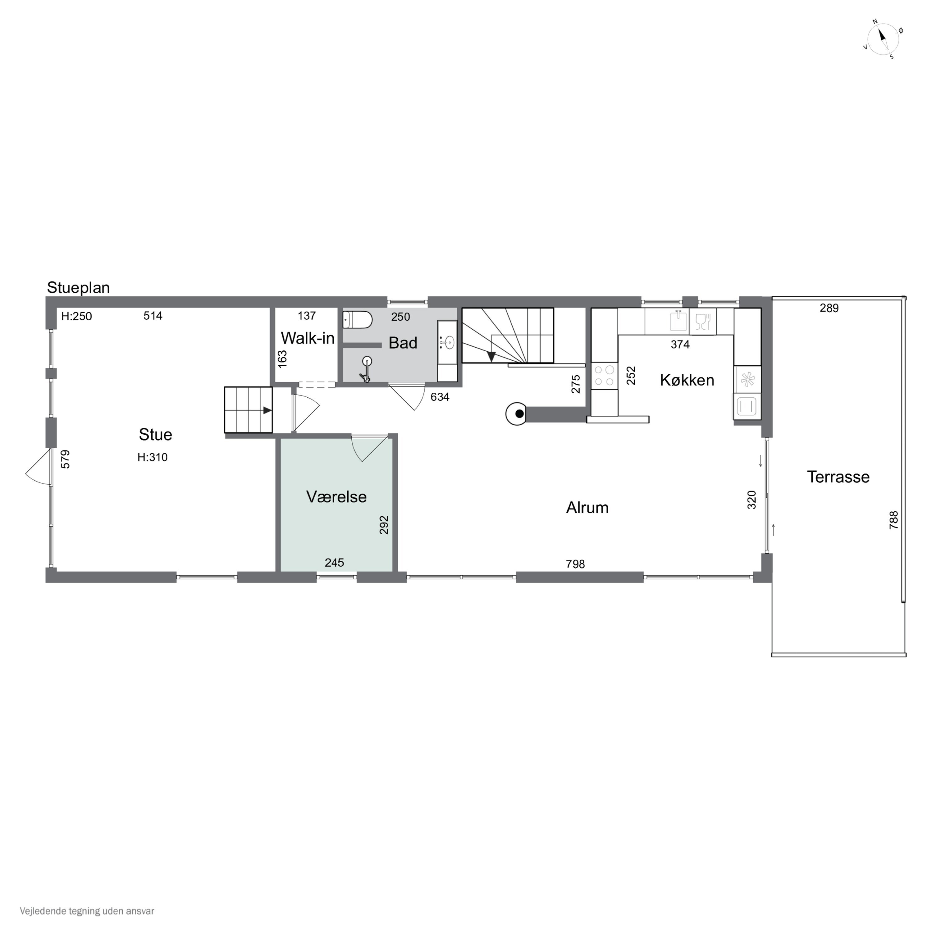 Plantegninger billede af Gl. Feggesundvej 140, Amtoft, 7742 Vesløs
