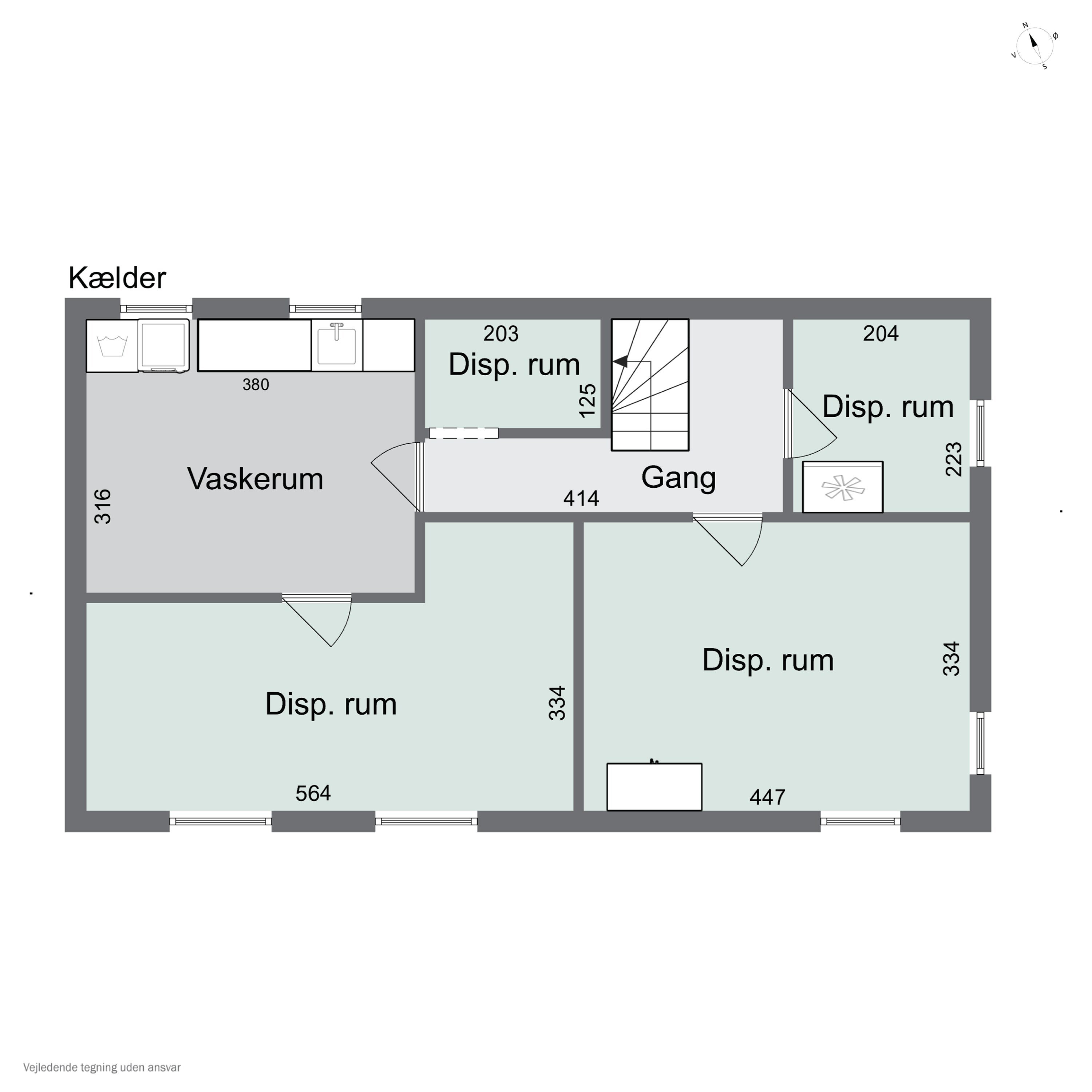 Plantegninger billede af Gl. Feggesundvej 140, Amtoft, 7742 Vesløs