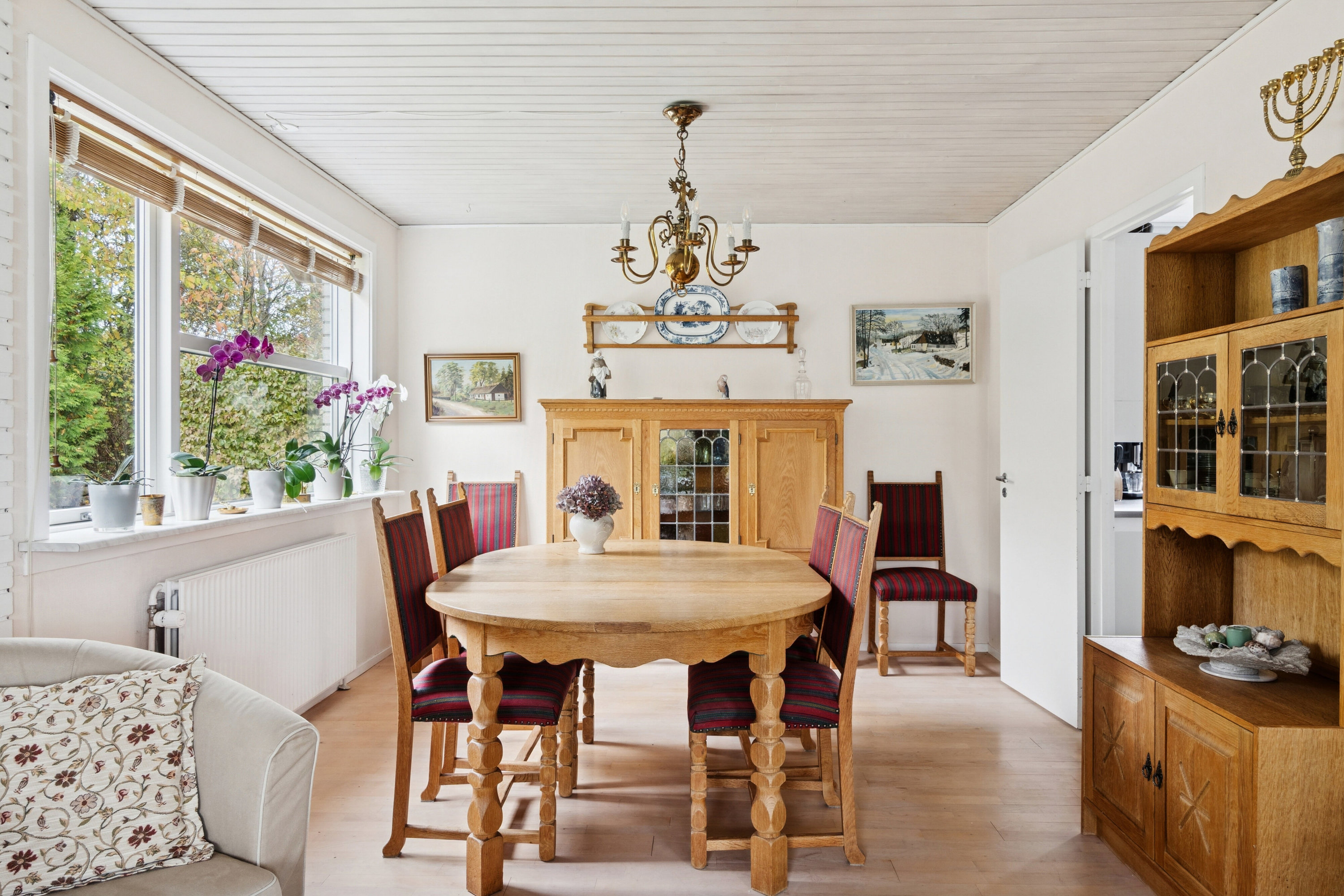 Fremhævet spisestue billede i fuldskærmstilstand. Billede af Ærtebjergvej 9, 4571 Grevinge