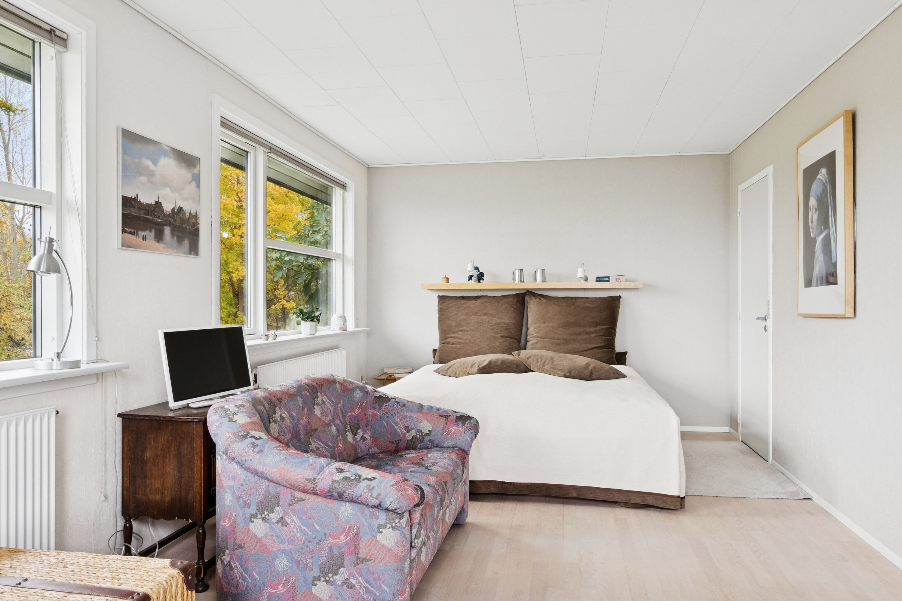 Fremhævet soveværelse billede i fuldskærmstilstand. Billede af Ærtebjergvej 9, 4571 Grevinge