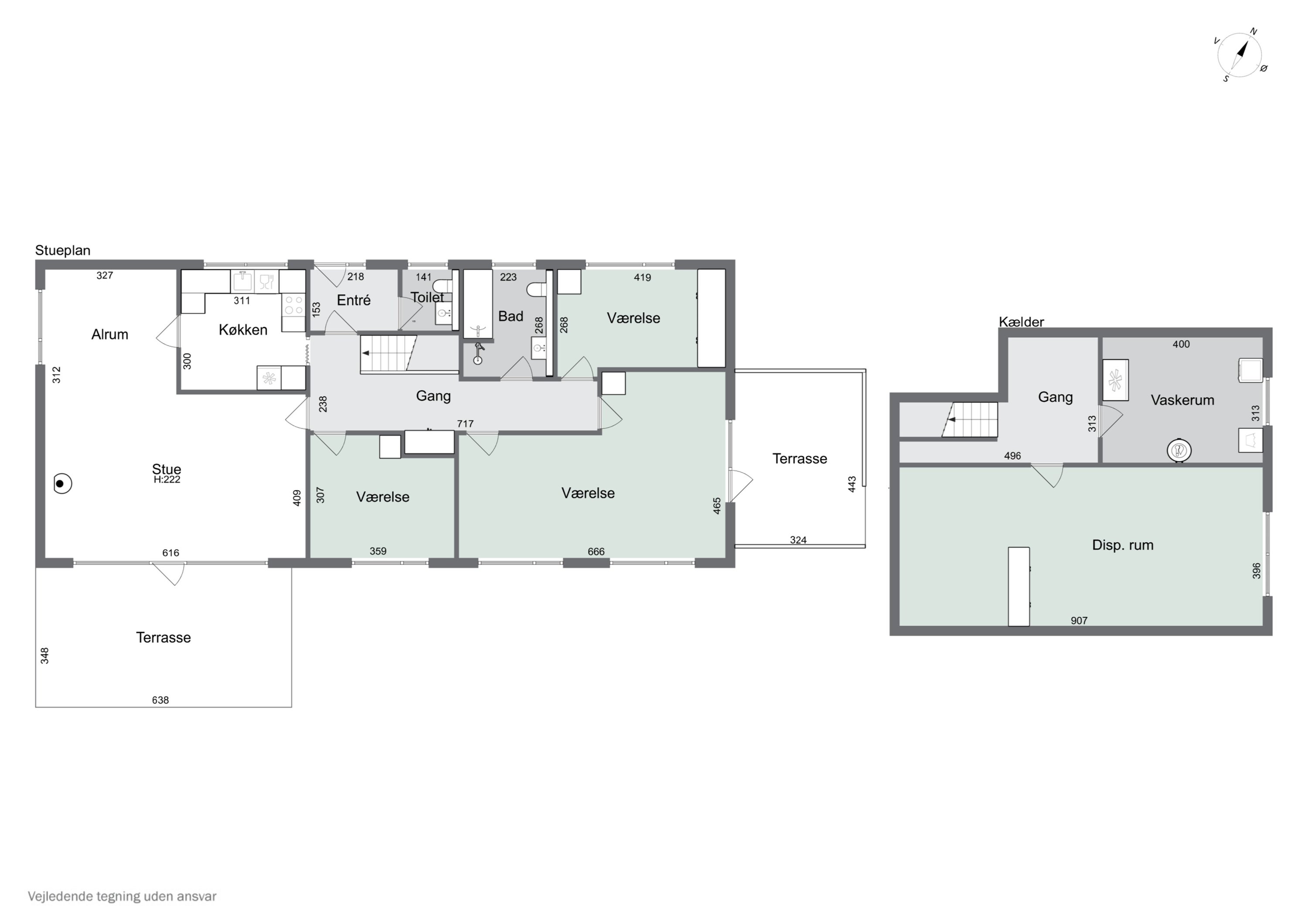 Plantegninger billede af Ærtebjergvej 9, 4571 Grevinge