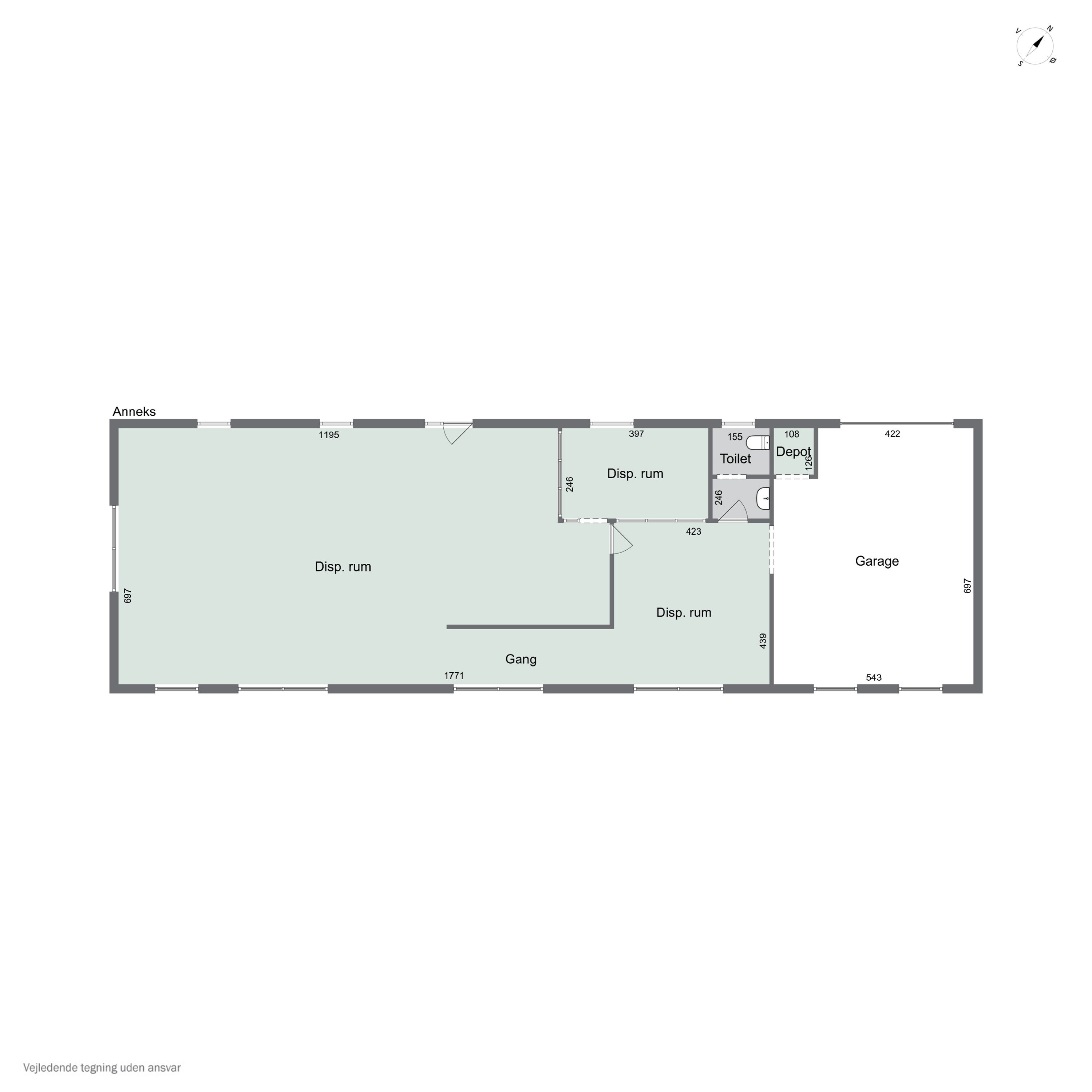 Plantegninger billede af Erhvervsvej 2, Bårse, 4720 Præstø