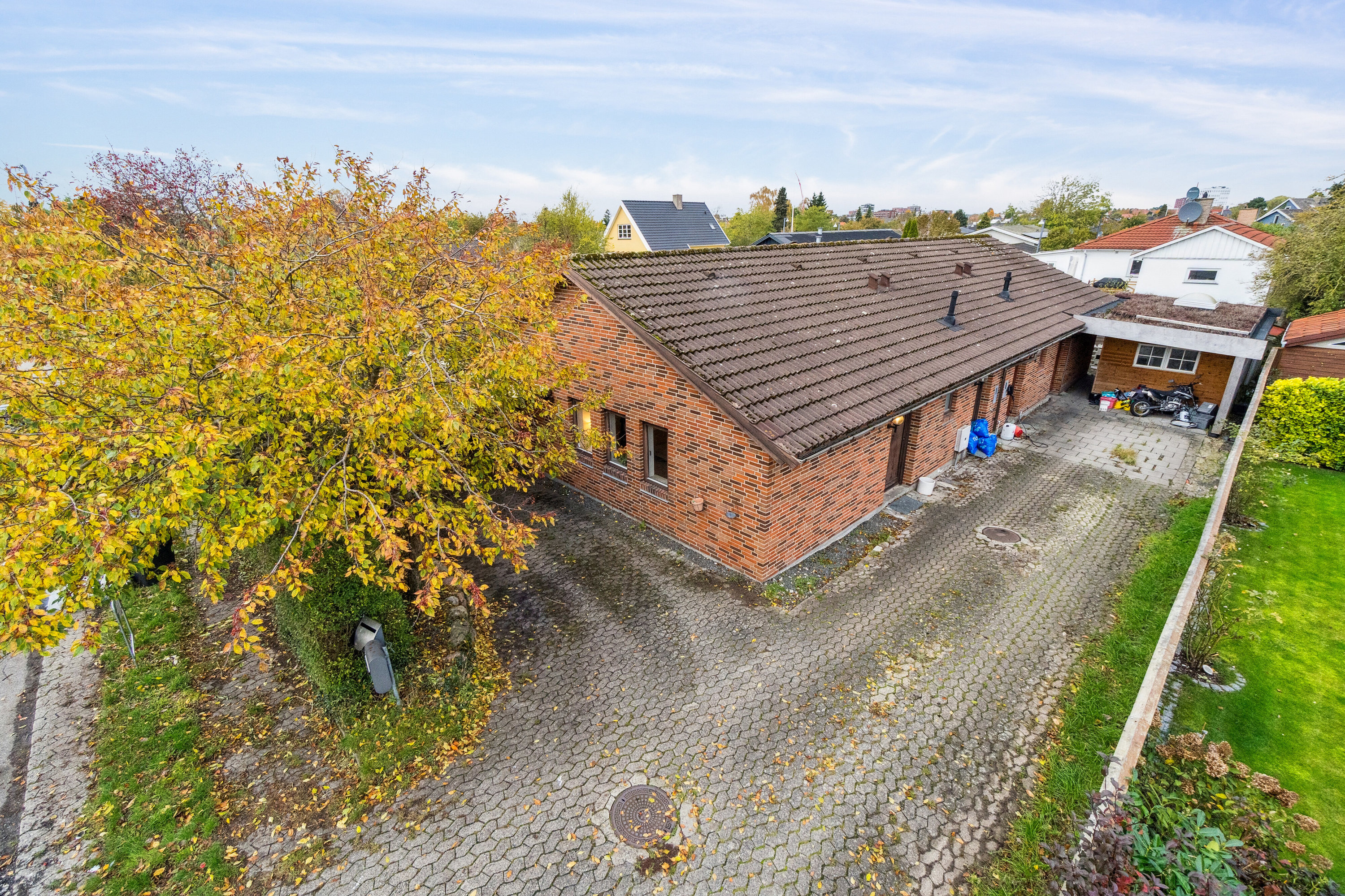 Fremhævet udsigt fra toppen billede i fuldskærmstilstand. Billede af Bluevang Alle 3A, 2610 Rødovre