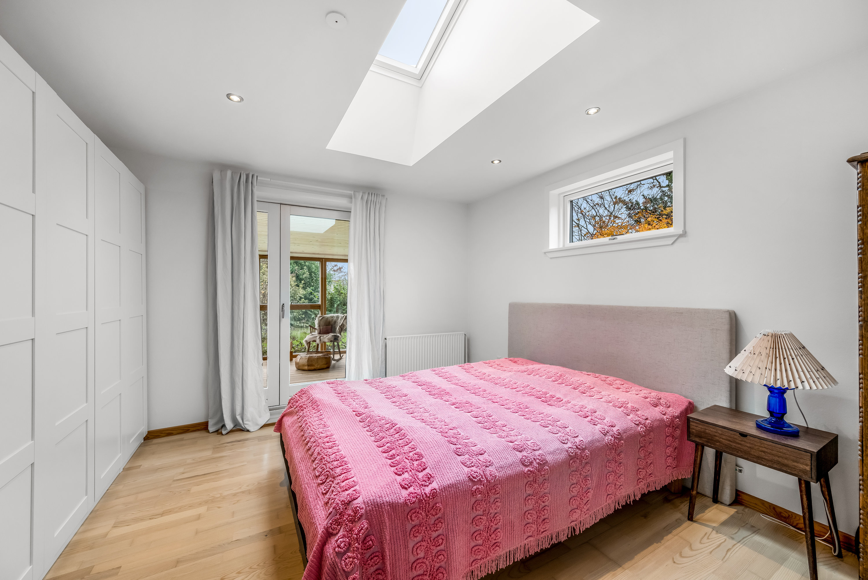 Fremhævet soveværelse billede i fuldskærmstilstand. Billede af Tjørnevej 6, 6950 Ringkøbing