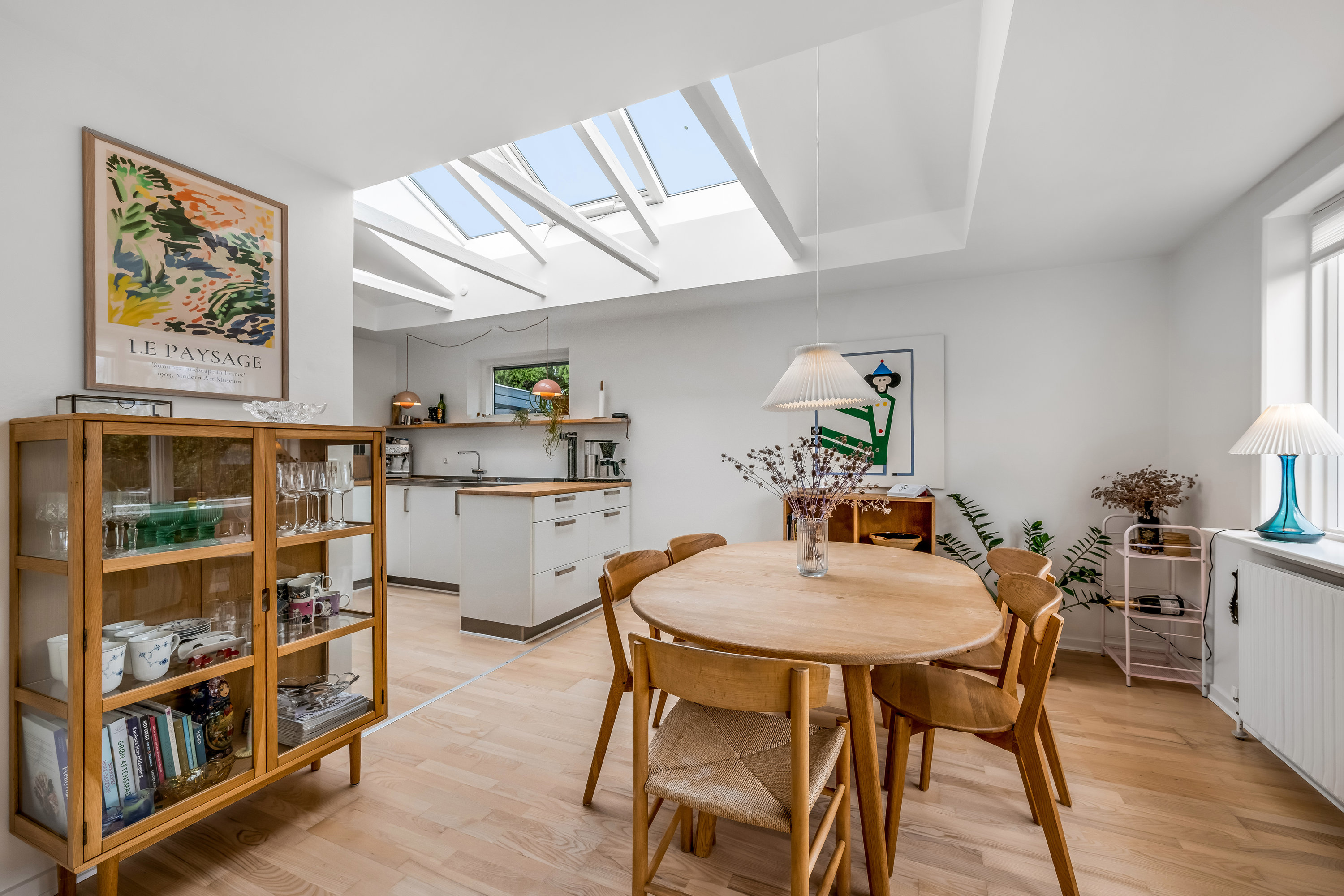 Fremhævet stue billede i fuldskærmstilstand. Billede af Tjørnevej 6, 6950 Ringkøbing