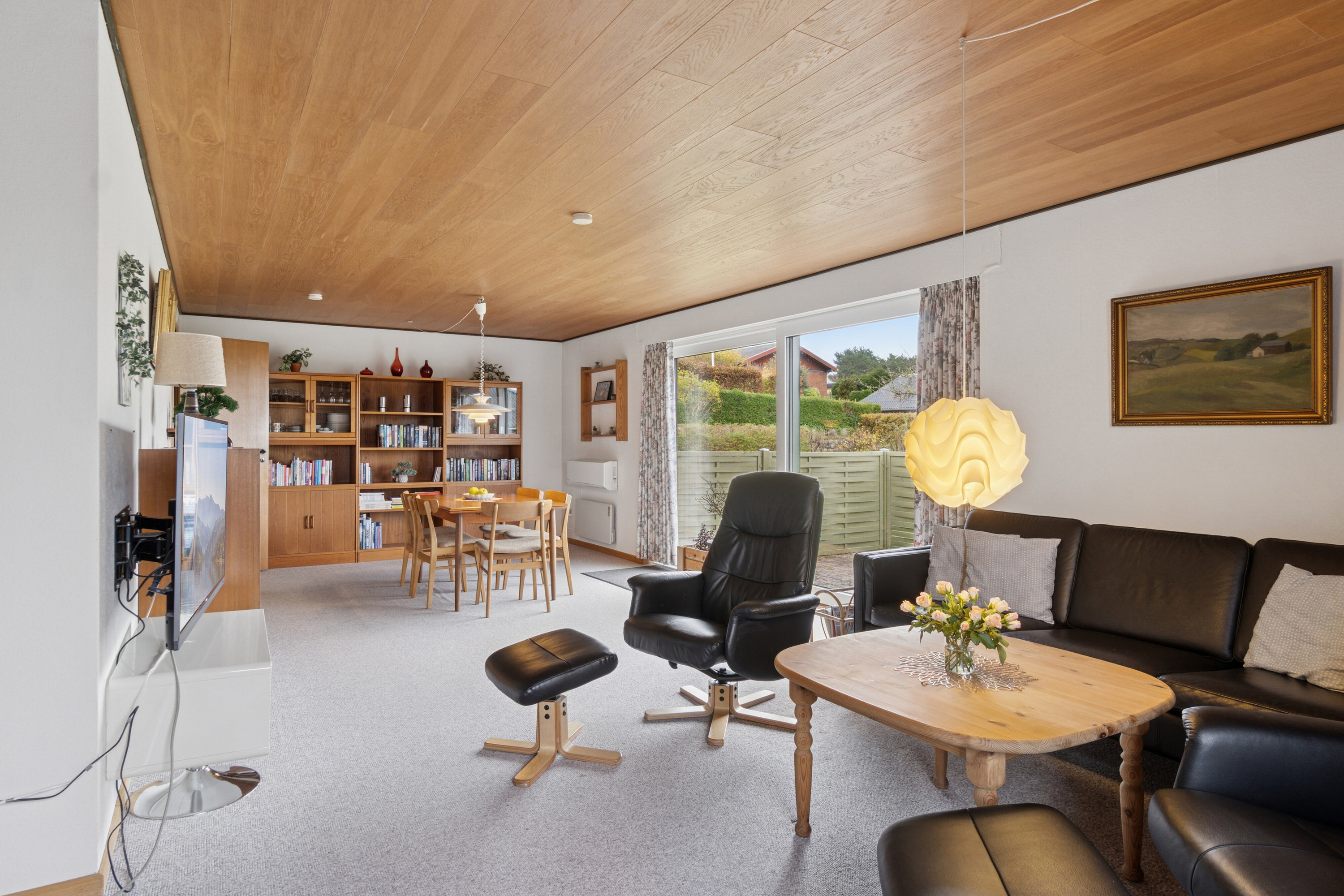 Fremhævet stue billede i fuldskærmstilstand. Billede af Fjordbakken 54, 4400 Kalundborg