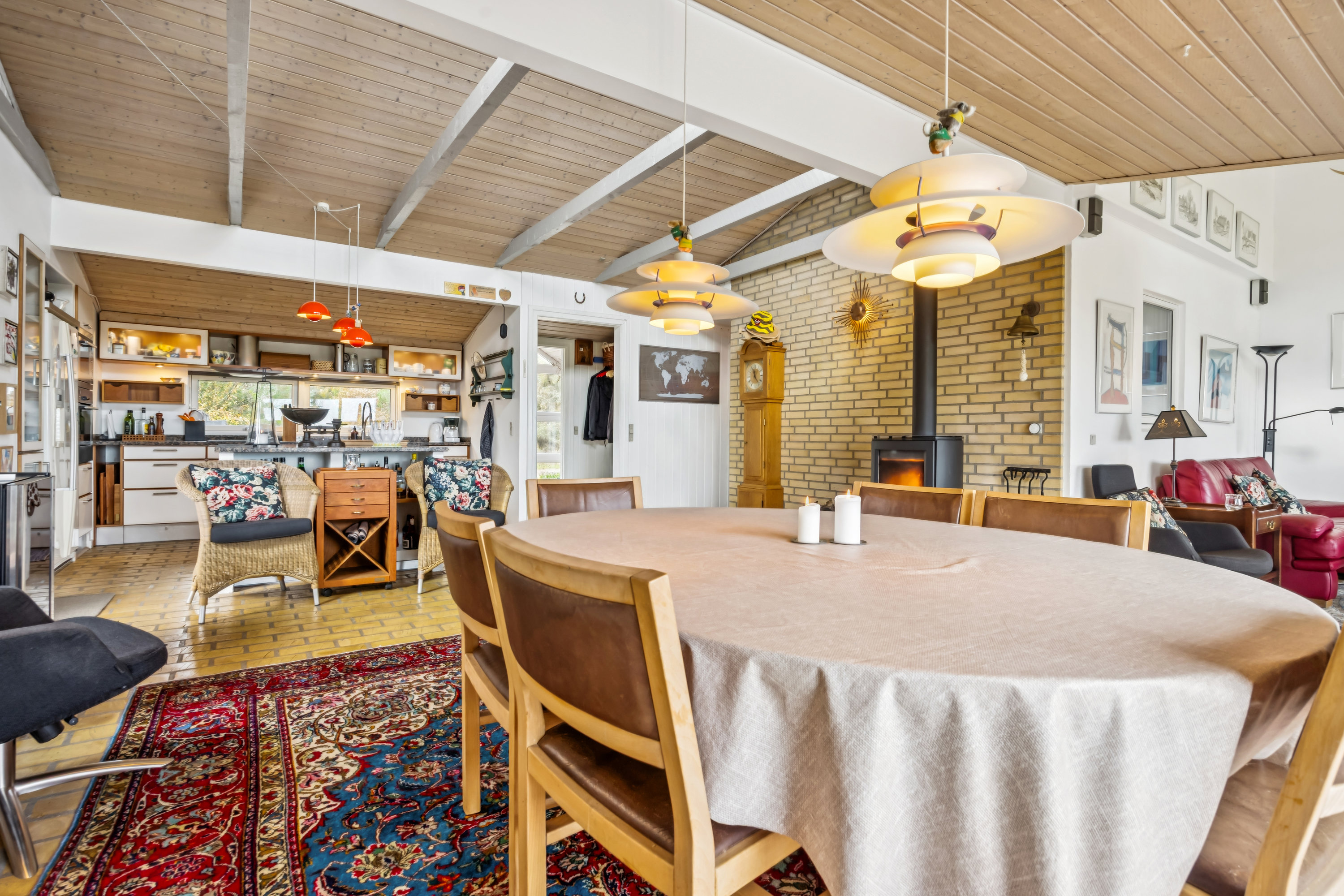 Fremhævet stue billede i fuldskærmstilstand. Billede af Søndergade 97, 9370 Hals