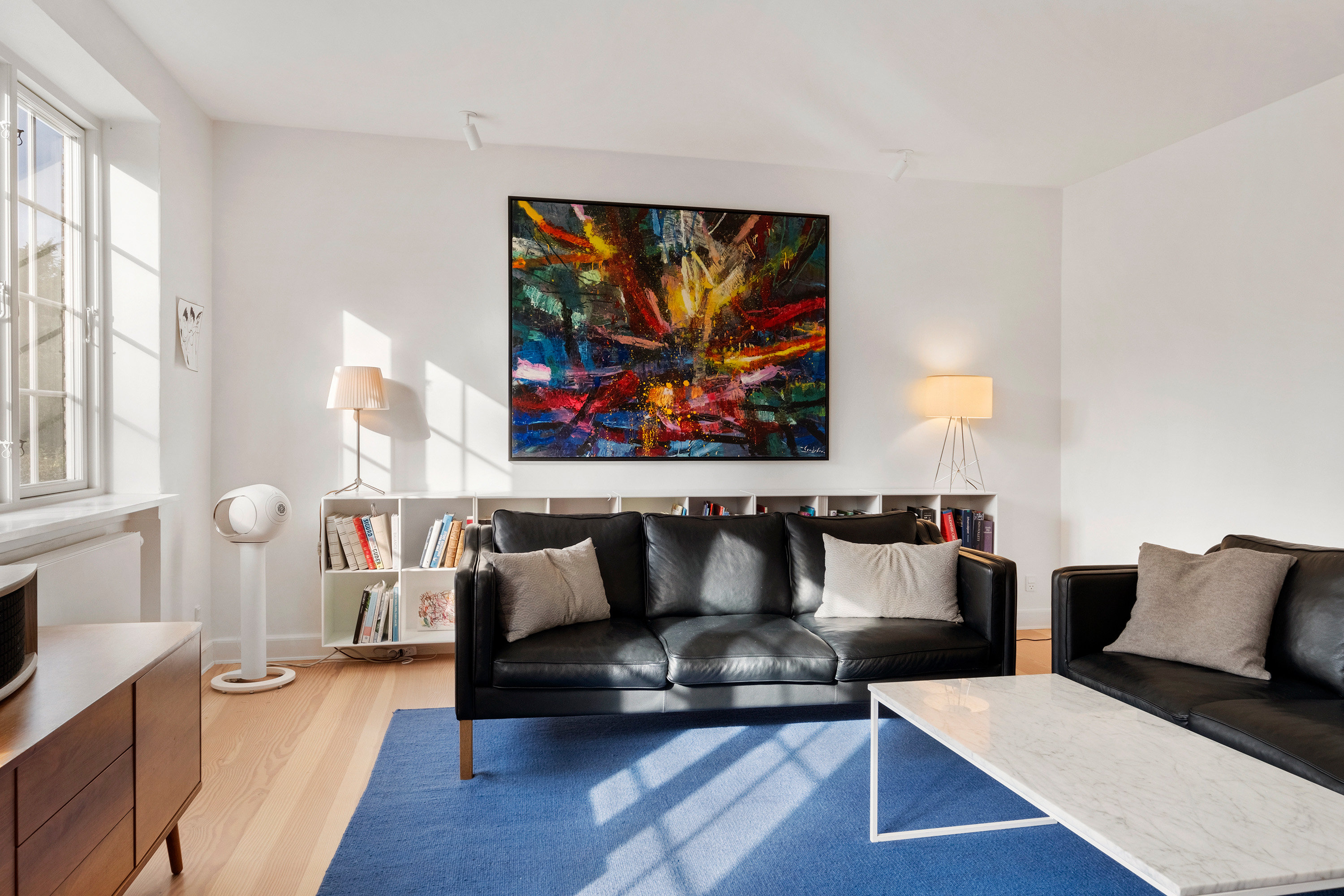 Fremhævet stue billede i fuldskærmstilstand. Billede af Vingårds Alle 50, 2900 Hellerup