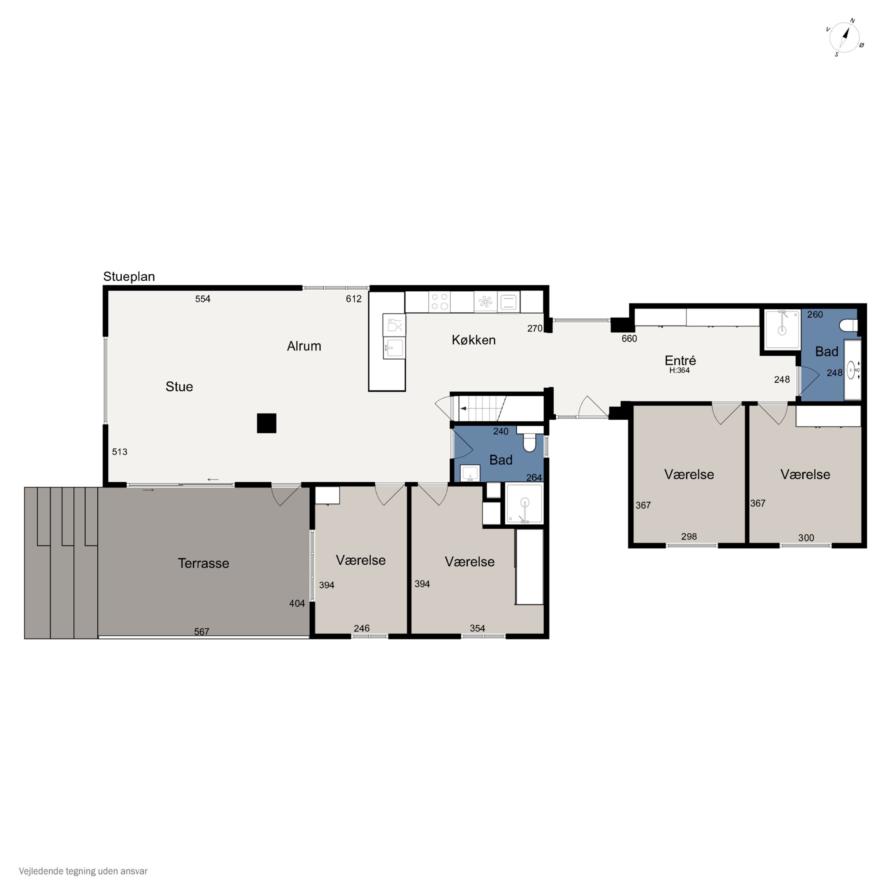 Plantegninger billede af Ejbyvej 18, 8270 Højbjerg