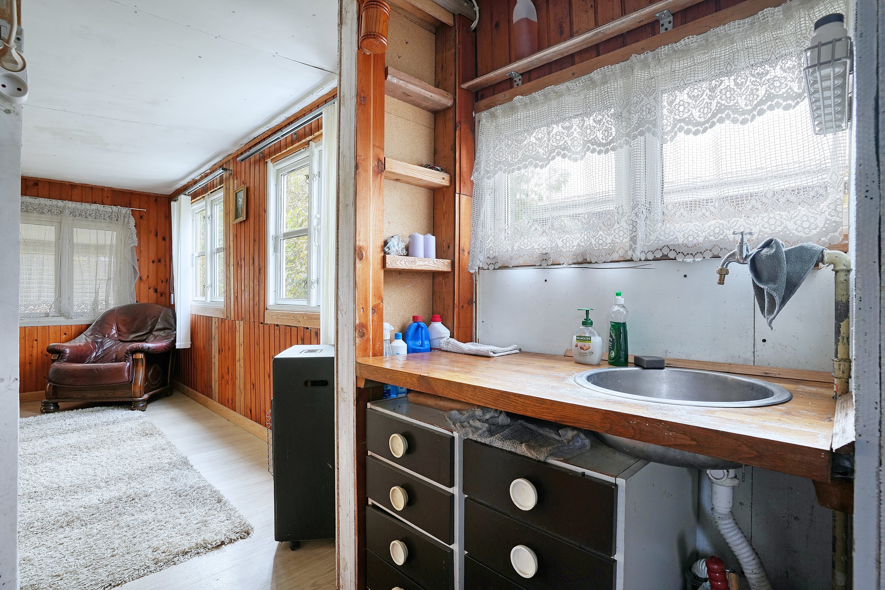 Fremhævet køkken billede i fuldskærmstilstand. Billede af Pilegårdens Haveby 30, 2860 Søborg