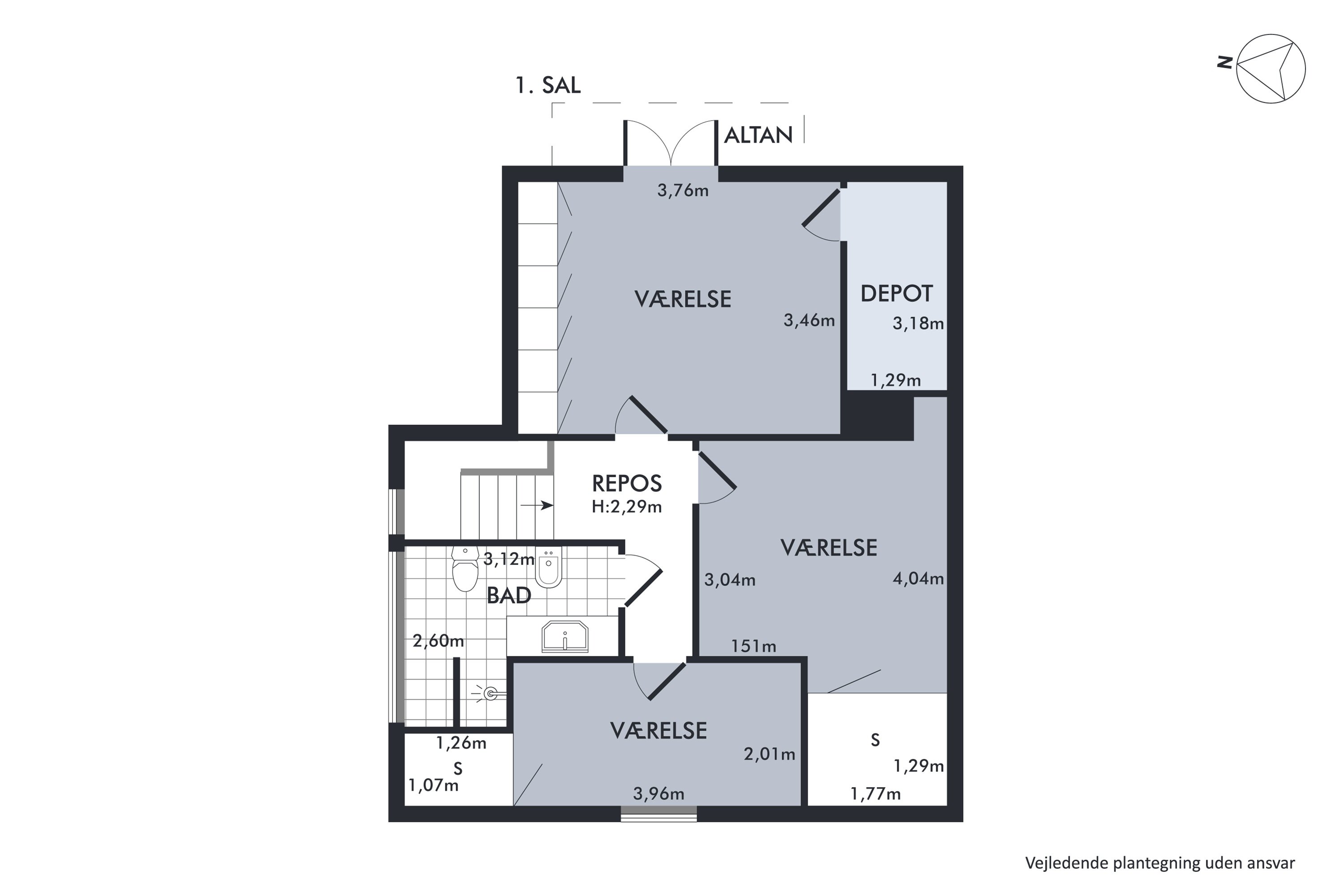 Plantegninger billede af Albert Skeels Gade 19, 6760 Ribe