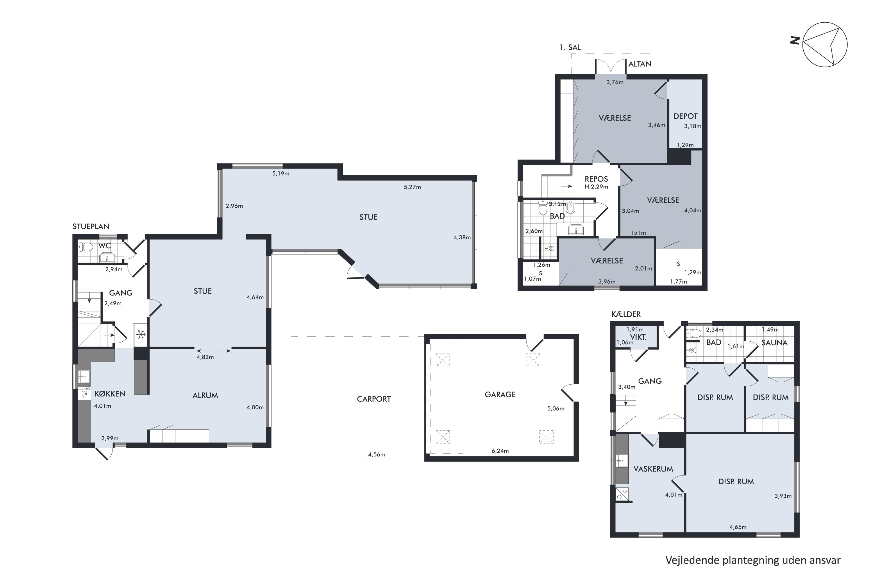 Plantegninger billede af Albert Skeels Gade 19, 6760 Ribe