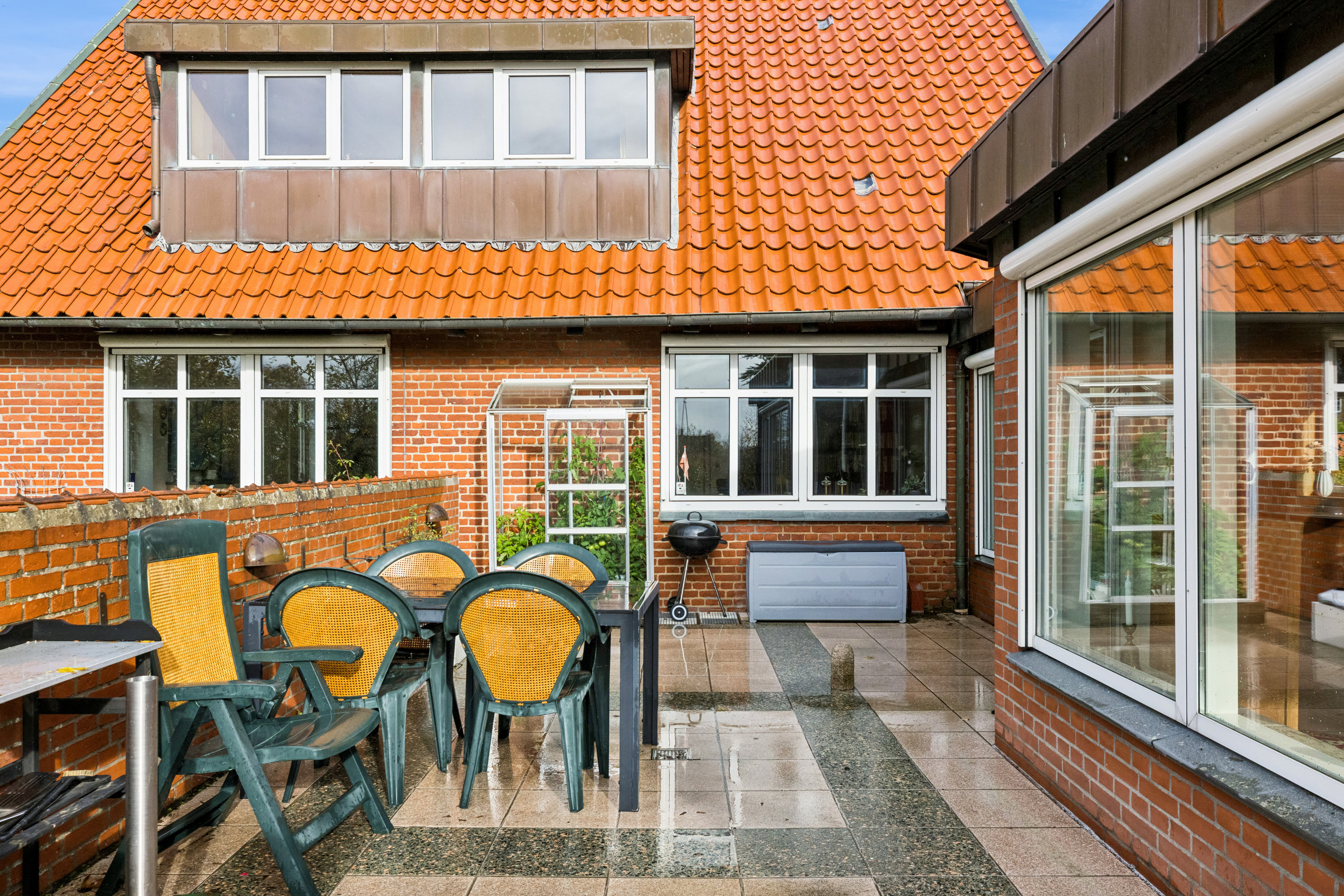 Fremhævet terrasse billede i fuldskærmstilstand. Billede af Albert Skeels Gade 19, 6760 Ribe