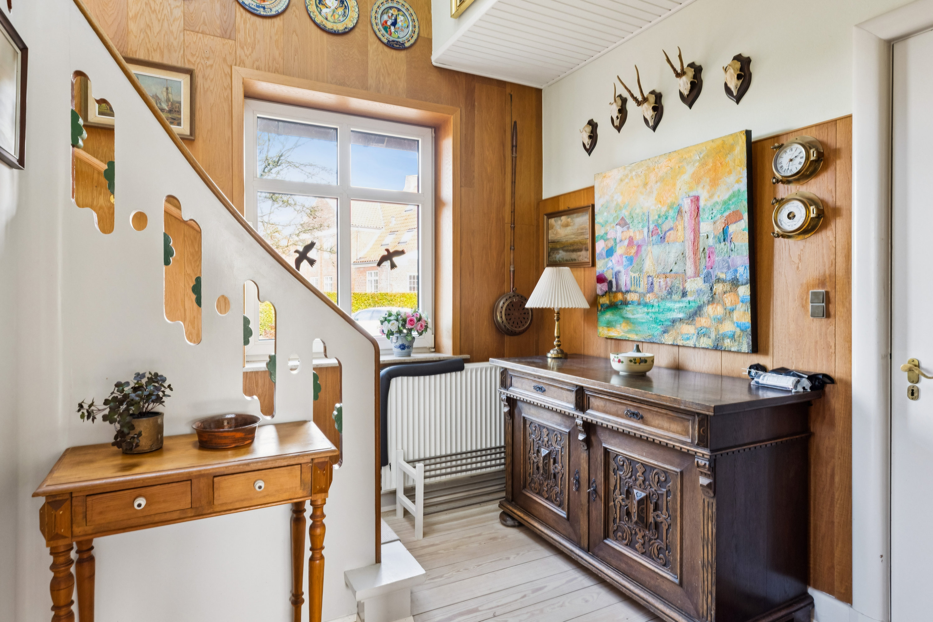 Fremhævet trappe billede i fuldskærmstilstand. Billede af Albert Skeels Gade 19, 6760 Ribe