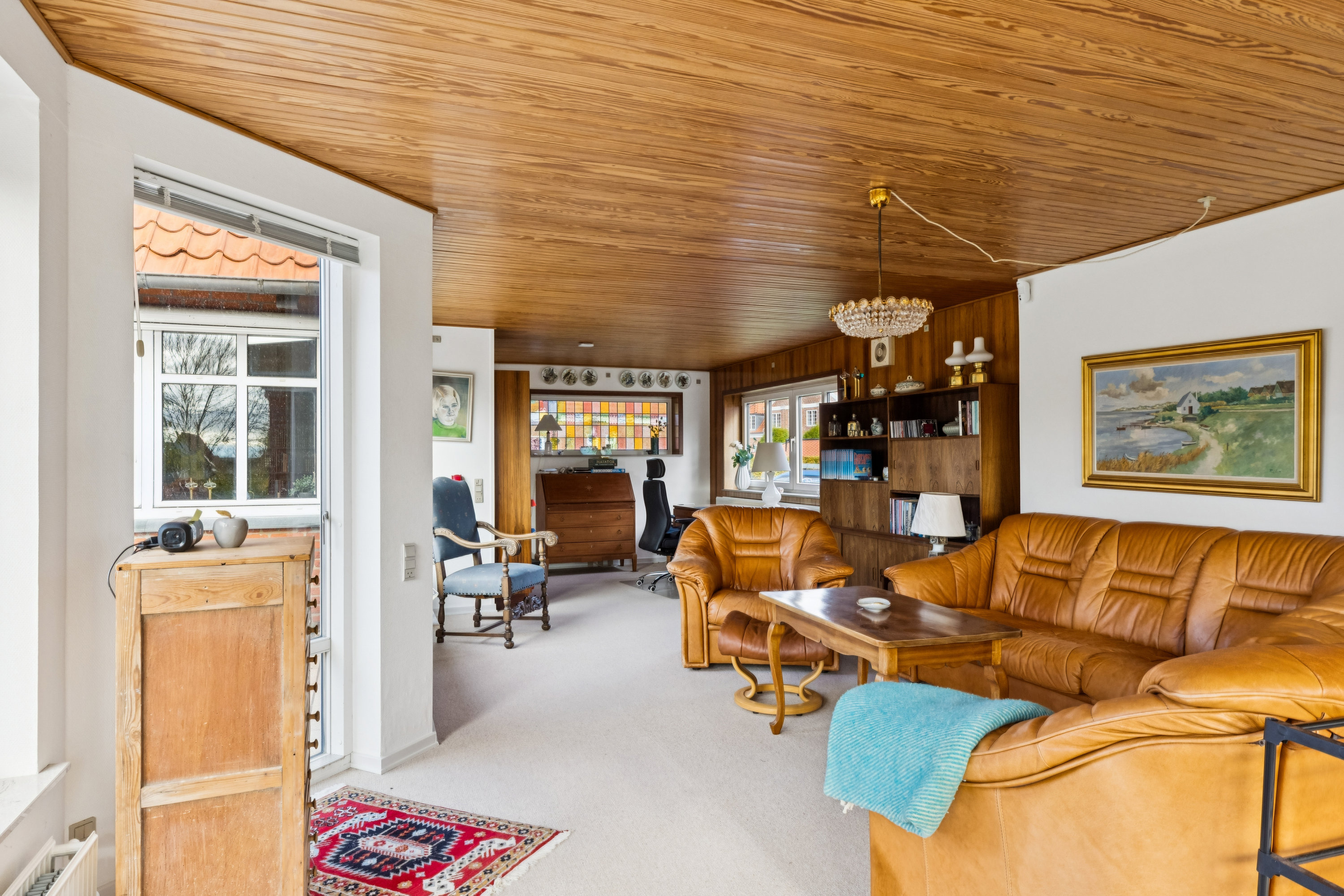 Fremhævet stue billede i fuldskærmstilstand. Billede af Albert Skeels Gade 19, 6760 Ribe