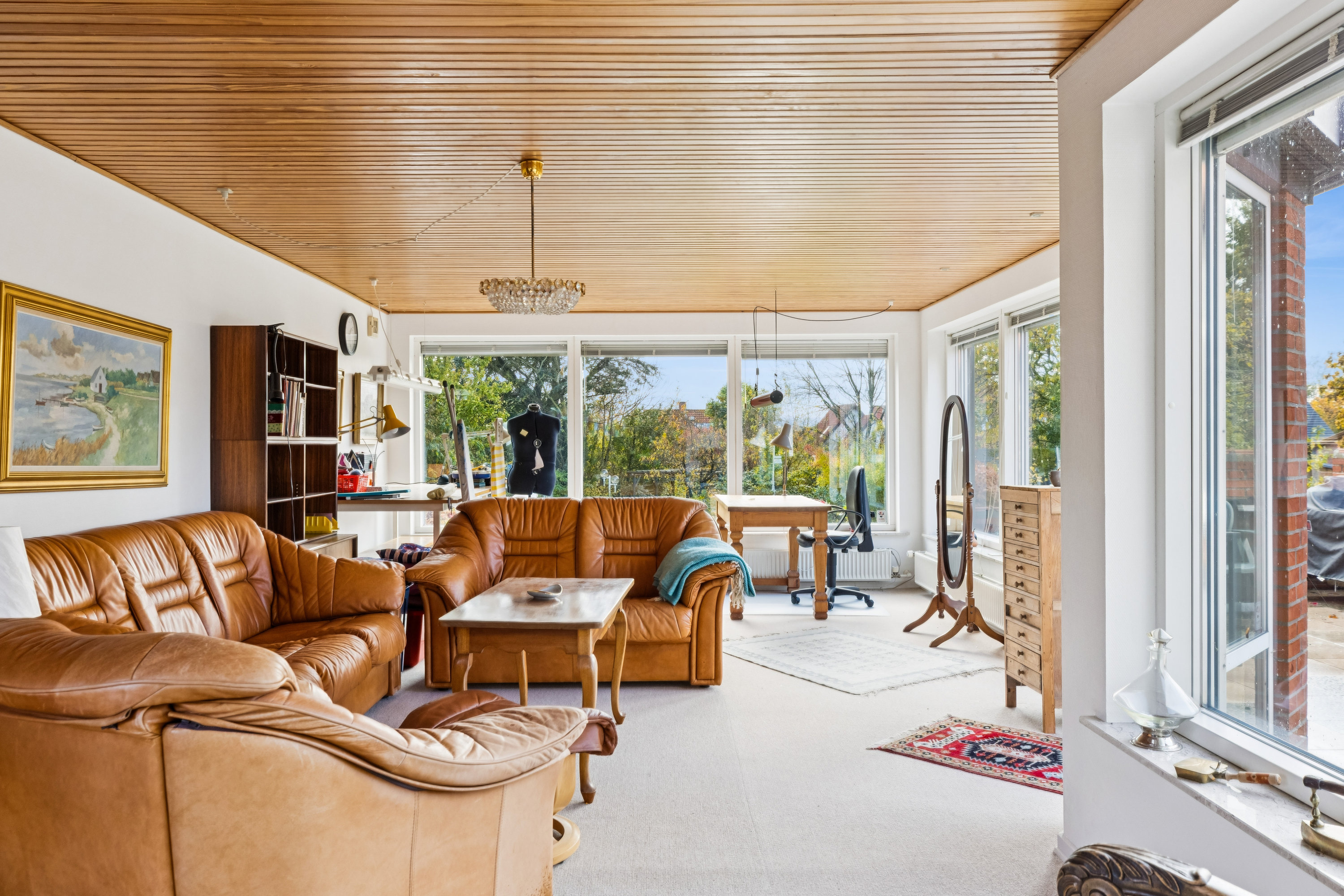 Fremhævet stue billede i fuldskærmstilstand. Billede af Albert Skeels Gade 19, 6760 Ribe