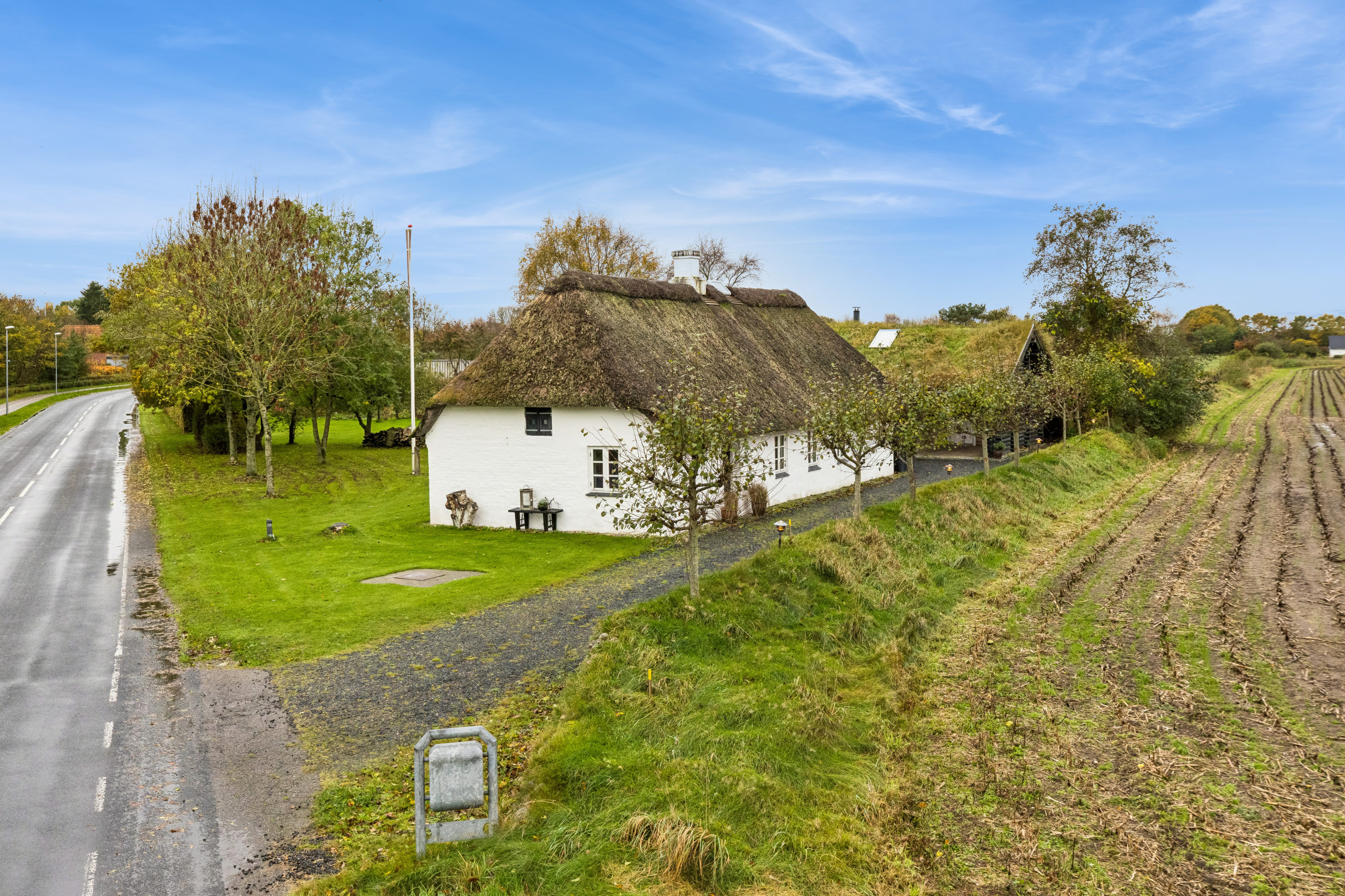 Miniaturebillede 1: ejendommen. Billede af Videkærvej 3, St Darum, 6740 Bramming
