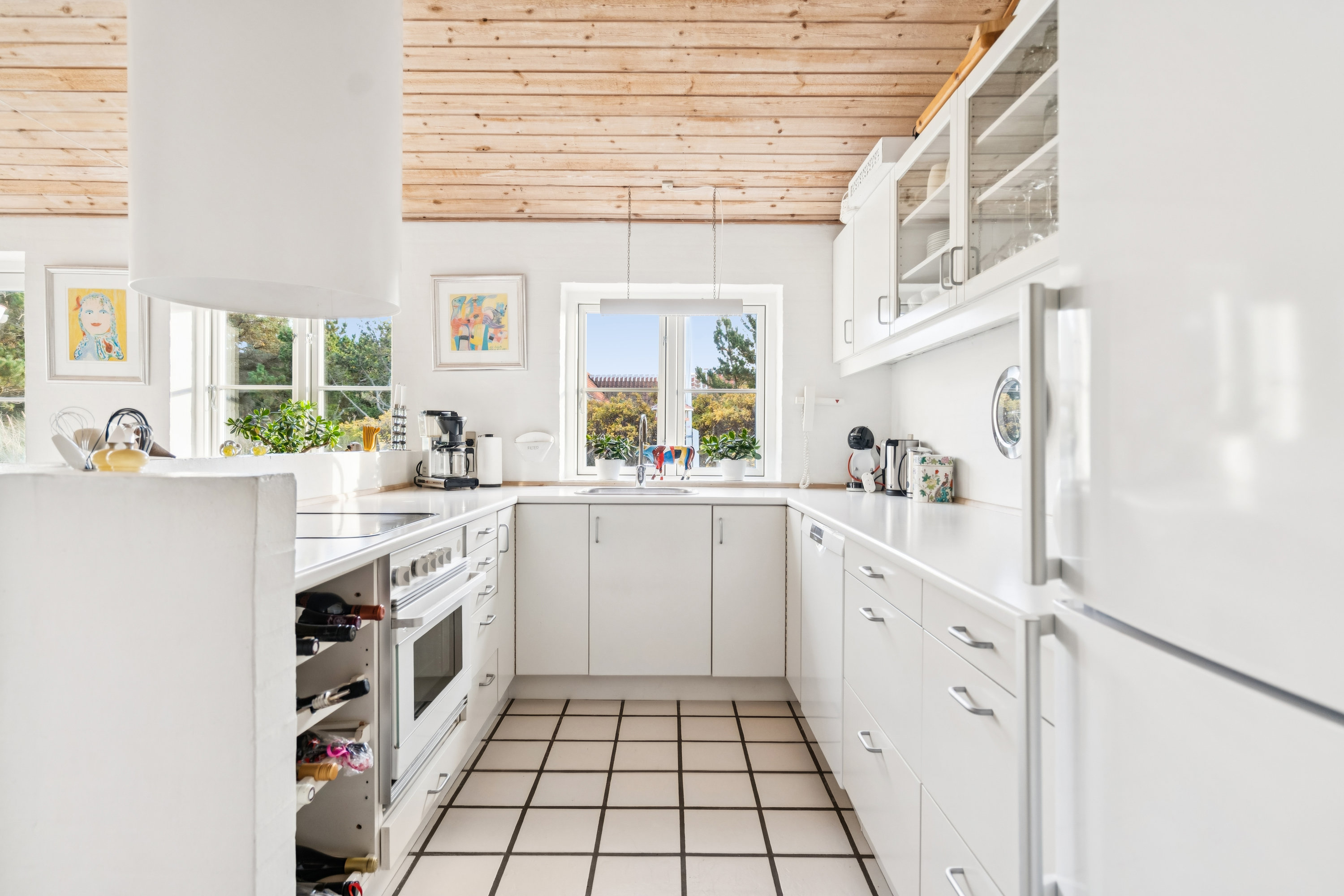 Fremhævet køkken billede i fuldskærmstilstand. Billede af Vandrerstien 7, Gl. Skagen, 9990 Skagen