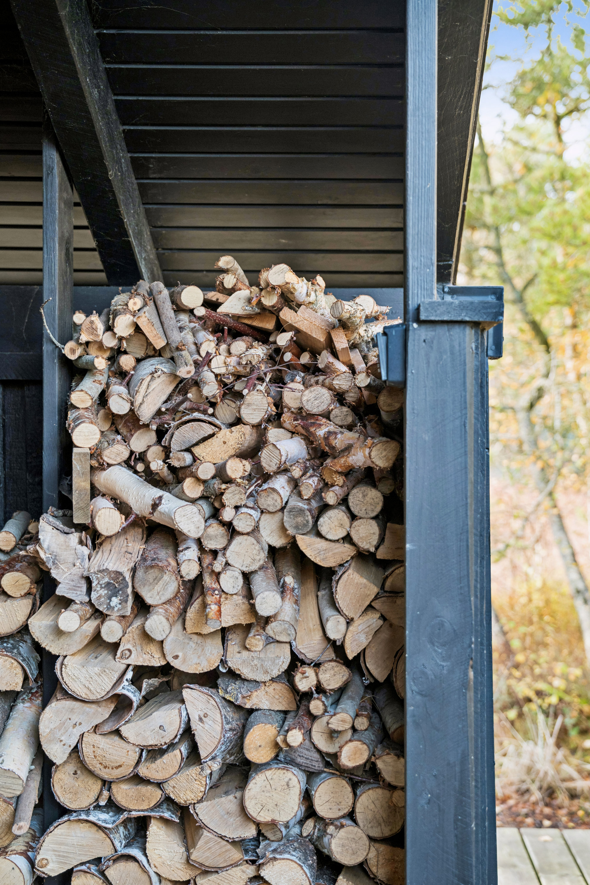 Fremhævet terrasse billede i fuldskærmstilstand. Billede af Elvervej 49, Napstjert, 9982 Ålbæk