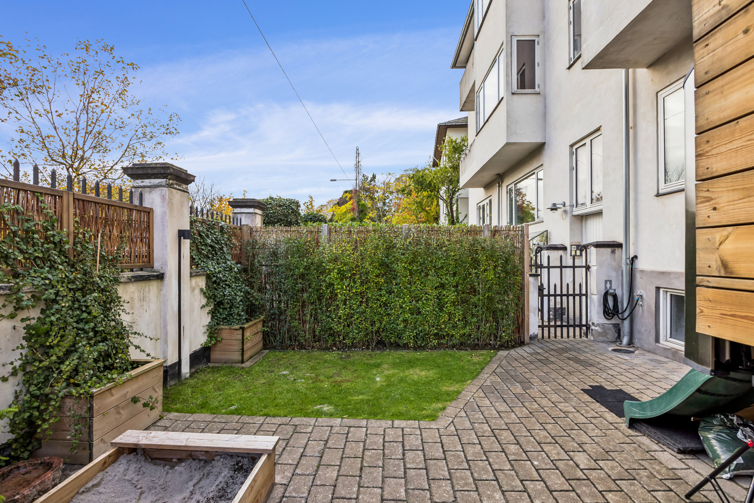 Miniaturebillede 1: have. Billede af La Cours Vej 18, st.. th., 2000 Frederiksberg