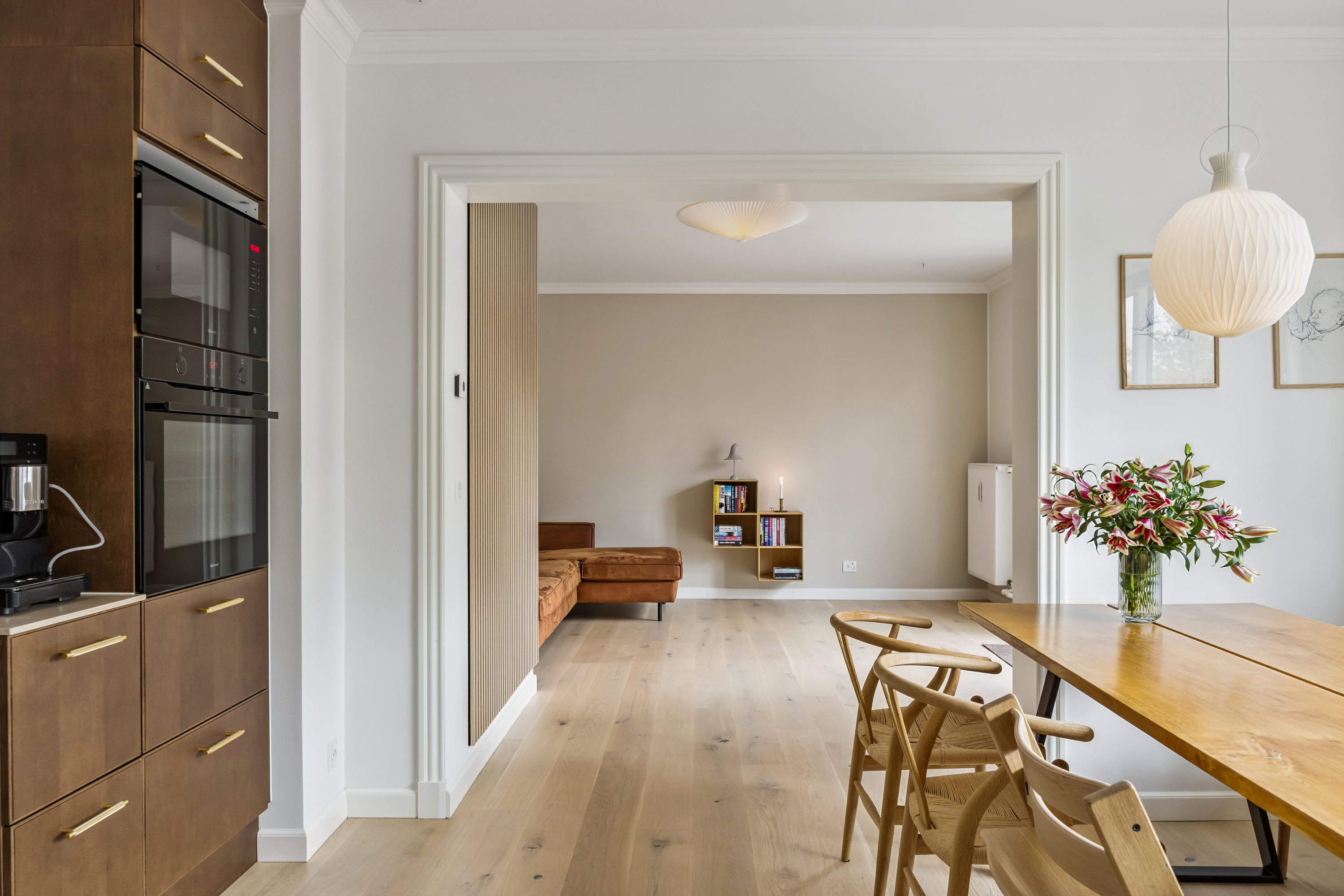 Fremhævet køkken alrum billede i fuldskærmstilstand. Billede af La Cours Vej 18, st.. th., 2000 Frederiksberg