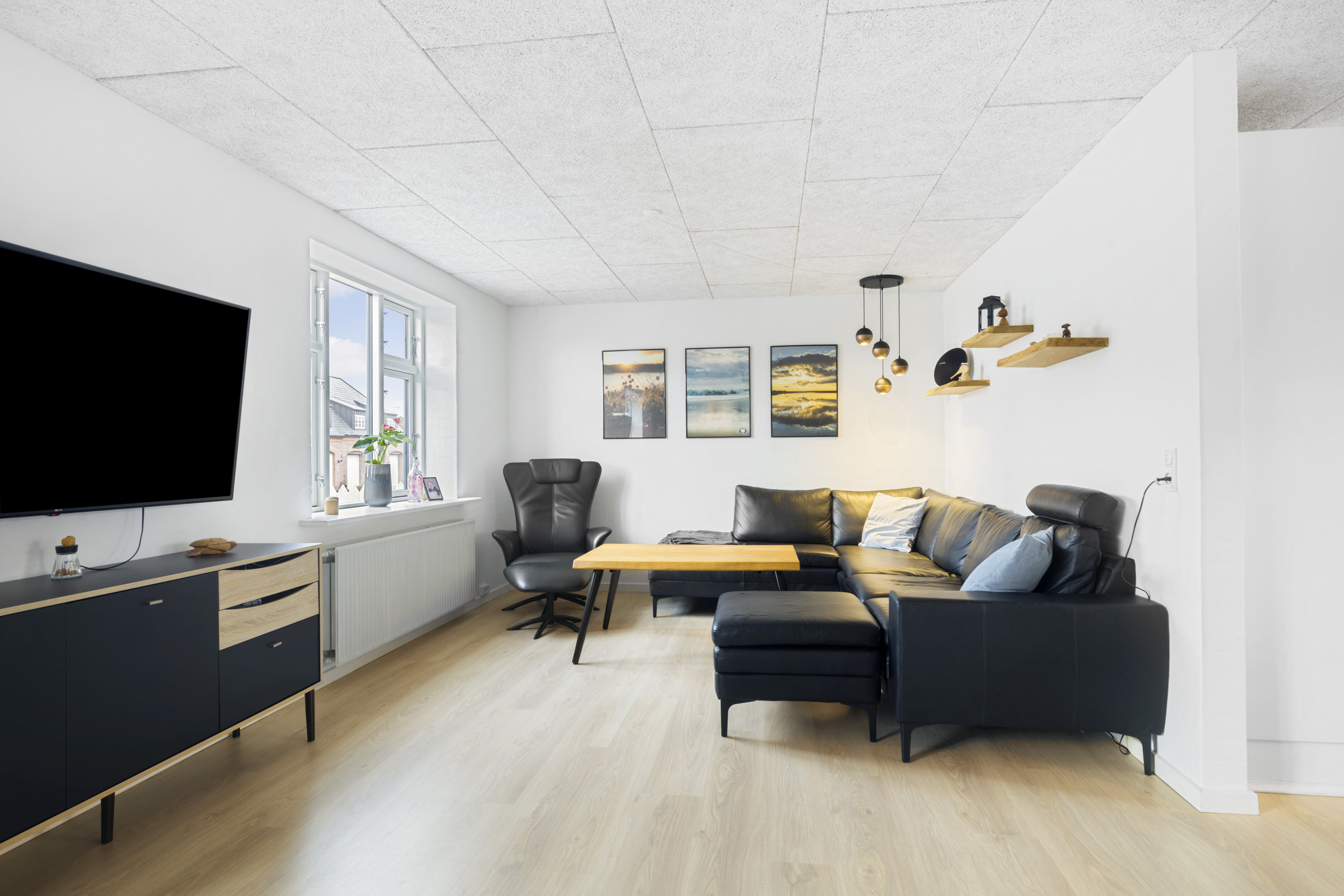 Fremhævet stue  billede i fuldskærmstilstand. Billede af Hundborgvej 26, 7700 Thisted