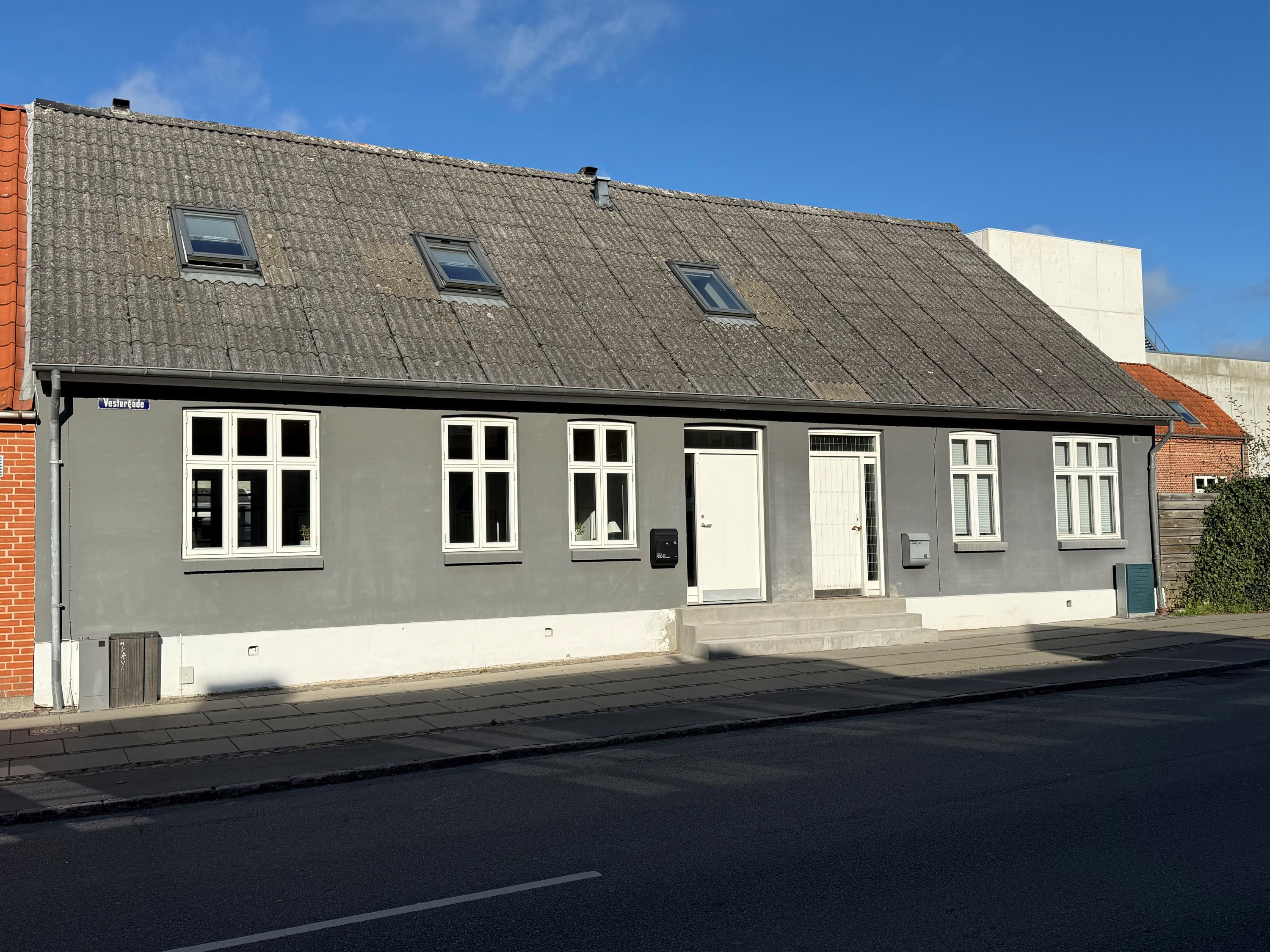 Miniaturebillede 2: facade. Billede af Vestergade 16B, Skanderborg By, 8660 Skanderborg