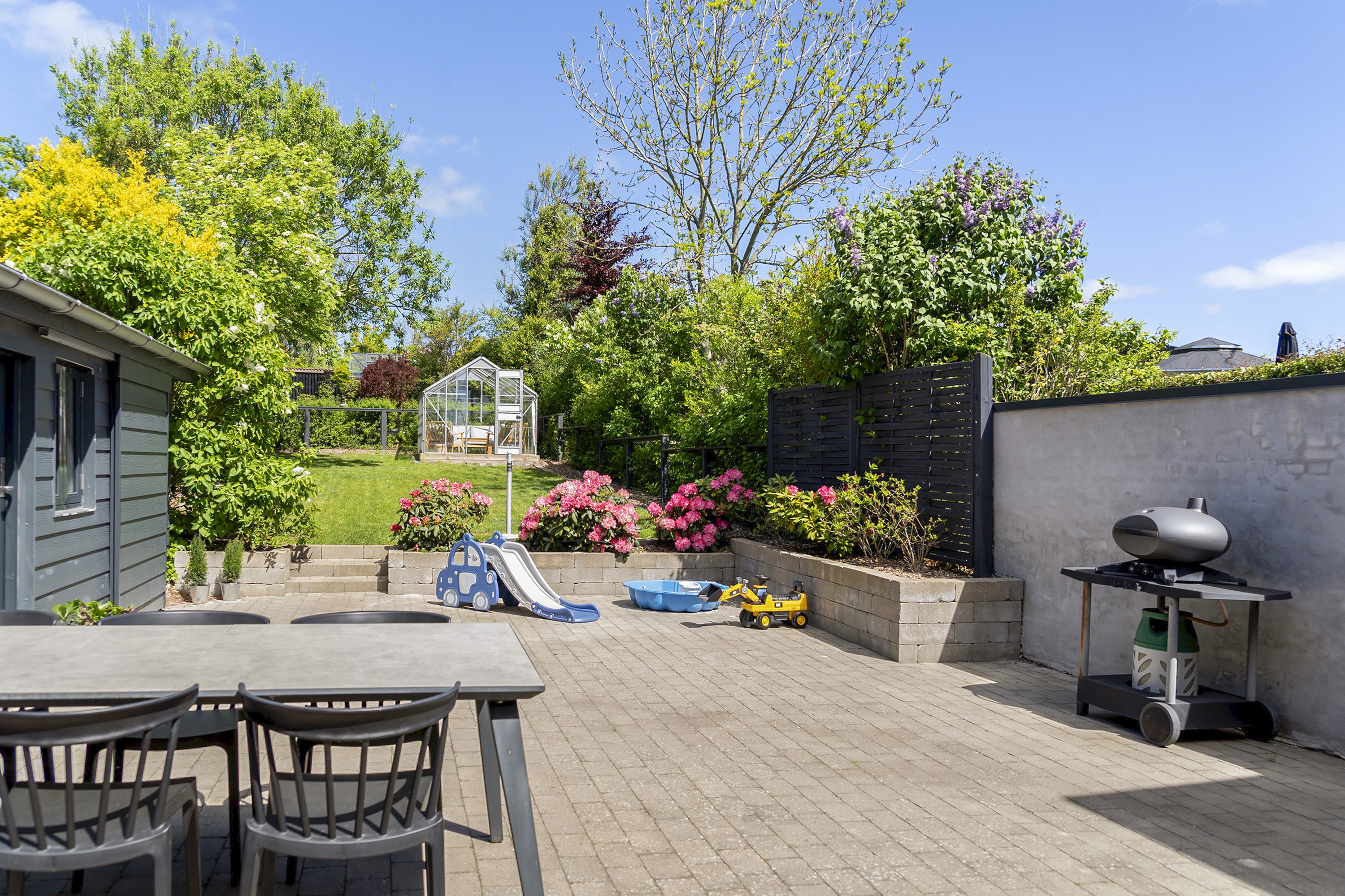 Fremhævet terrasse billede i fuldskærmstilstand. Billede af Hundborgvej 26, 7700 Thisted