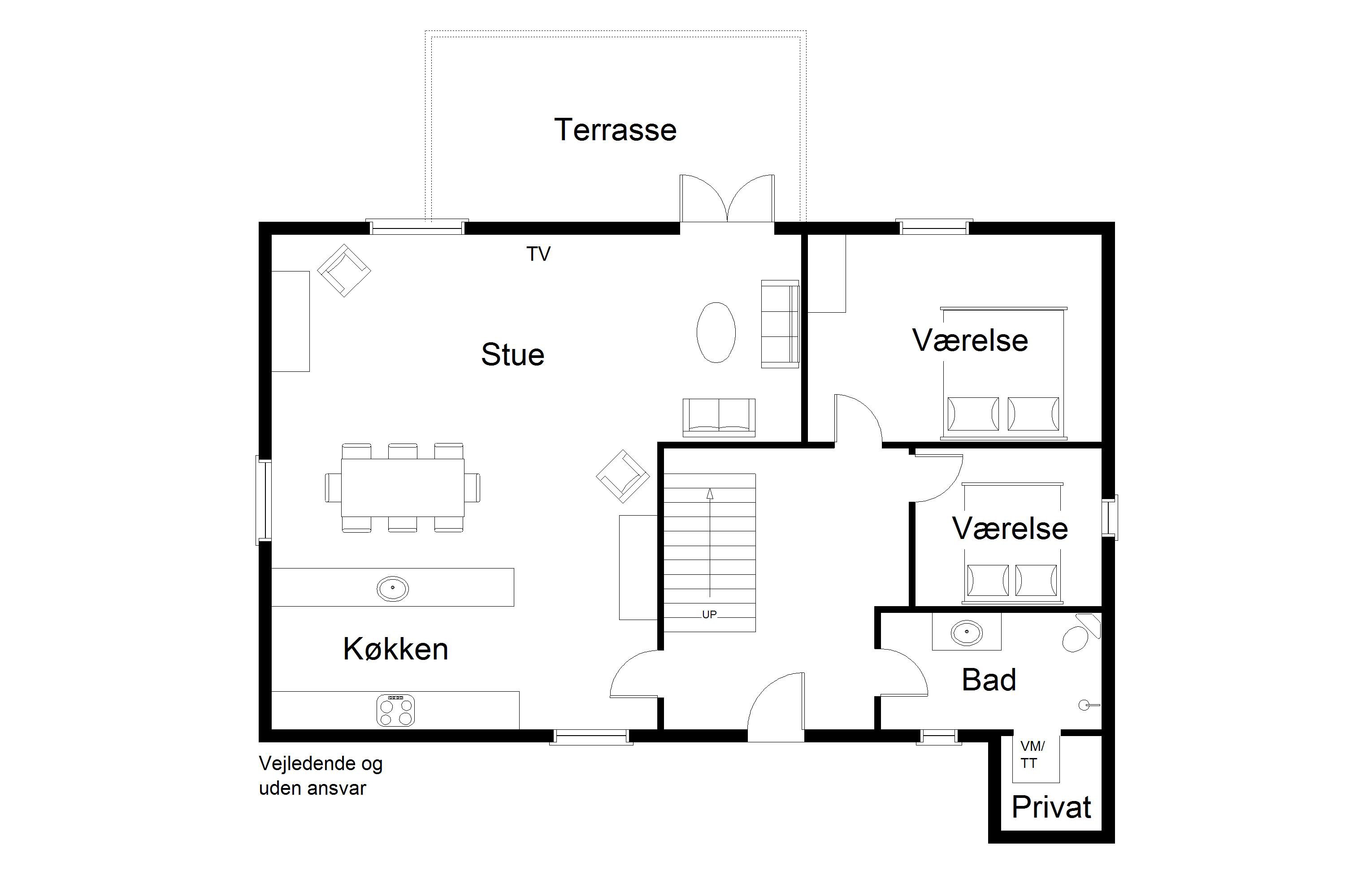 Plantegninger billede af Nr Fjandvej 9, Nr Fjand, 6990 Ulfborg