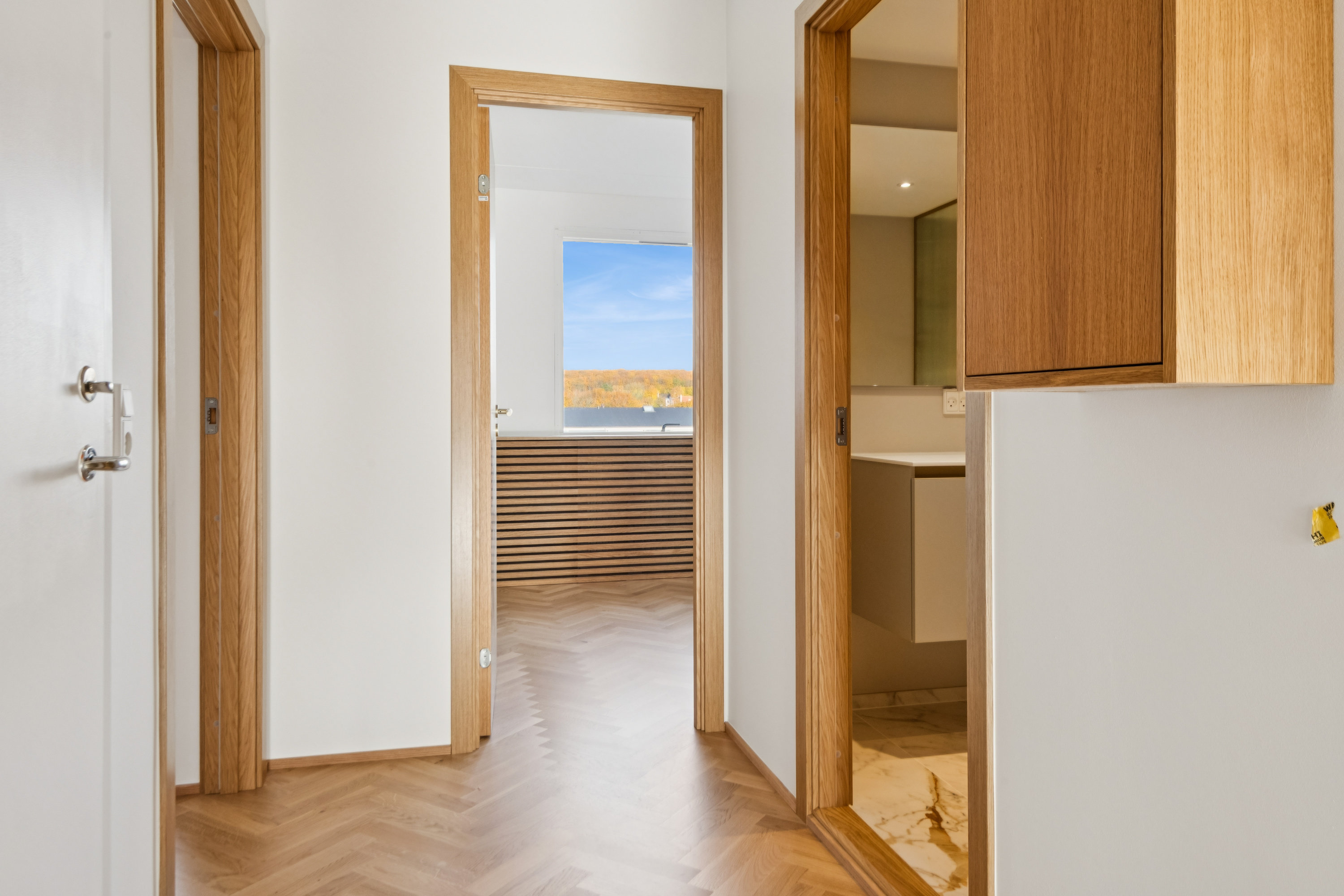 Fremhævet gang billede i fuldskærmstilstand. Billede af Blegdalsparken 33, 3. th., 9000 Aalborg