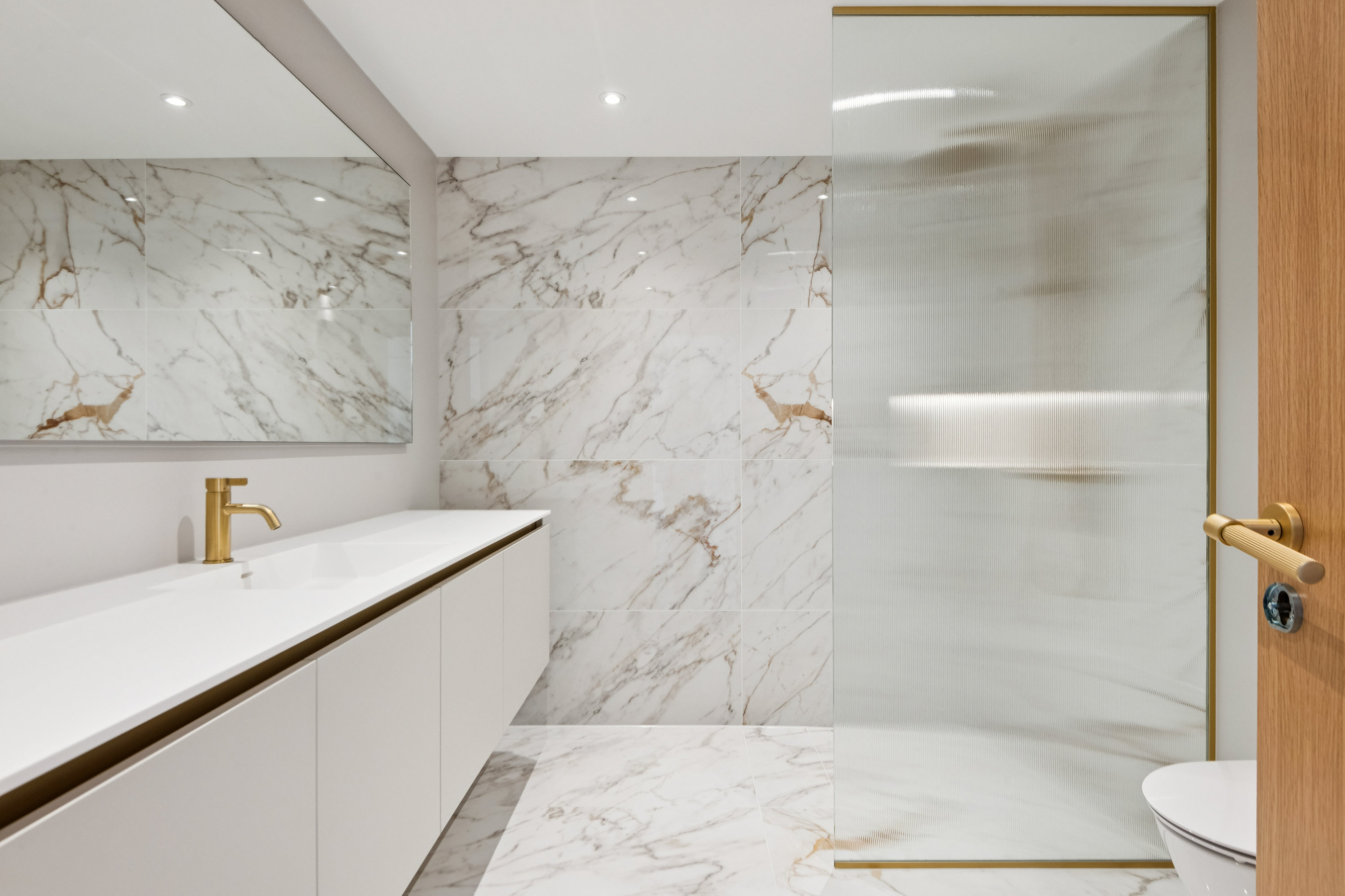 Fremhævet badeværelse billede i fuldskærmstilstand. Billede af Blegdalsparken 33, 3. th., 9000 Aalborg