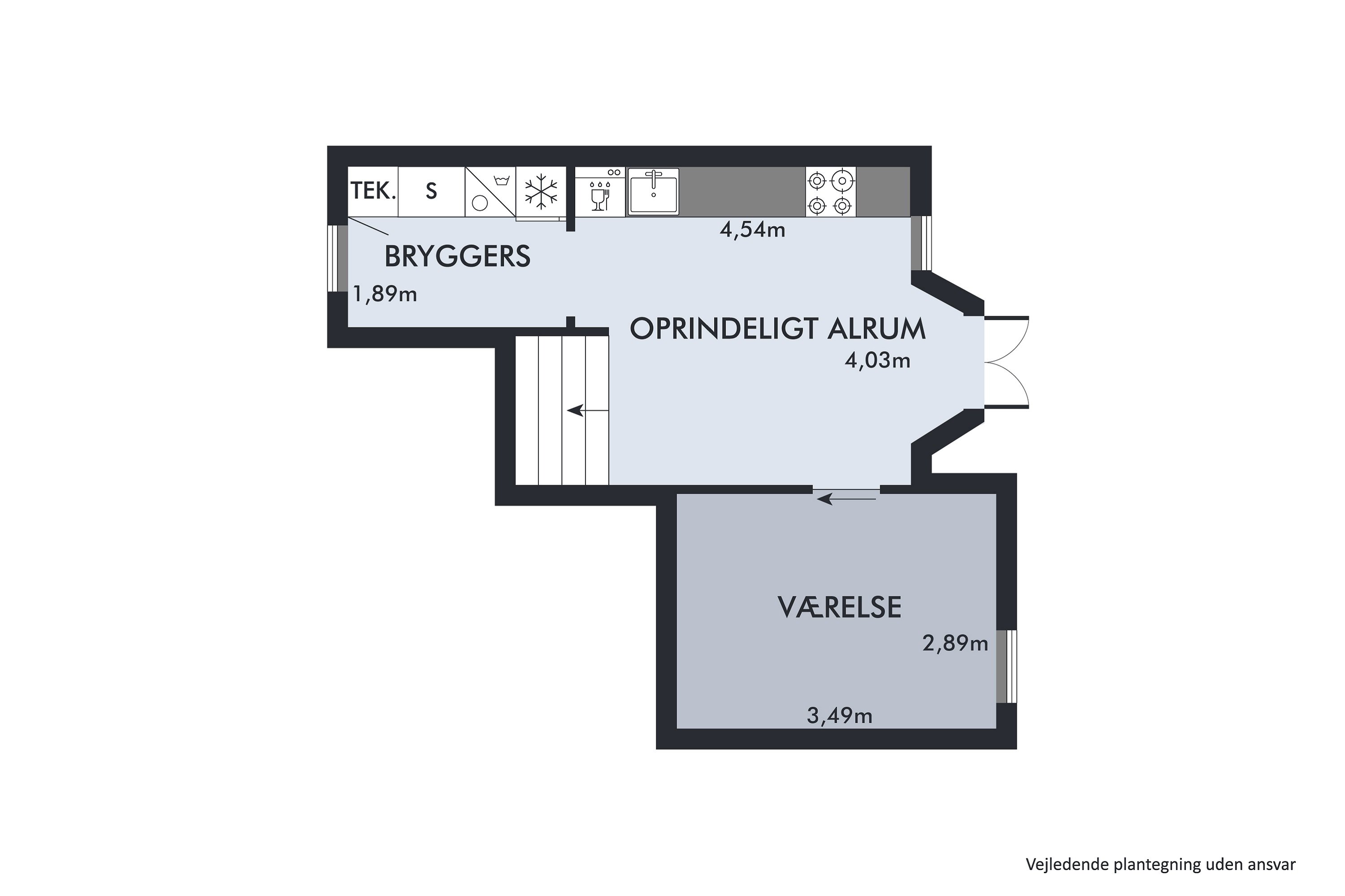 Plantegninger billede af Skytten 110, 8920 Randers NV