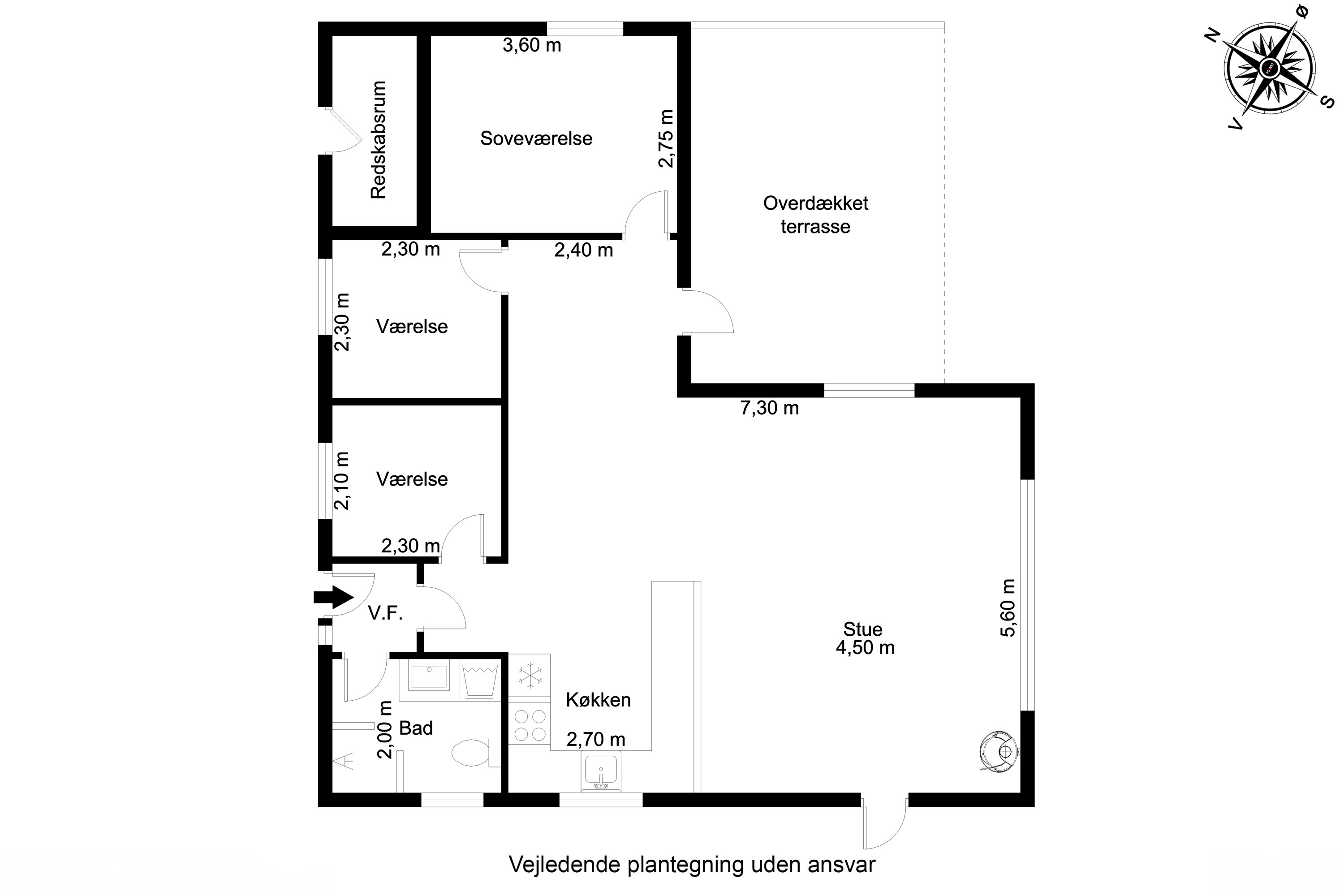 Plantegninger billede af Lyngvej 3, Toftum Bjerge, 7600 Struer