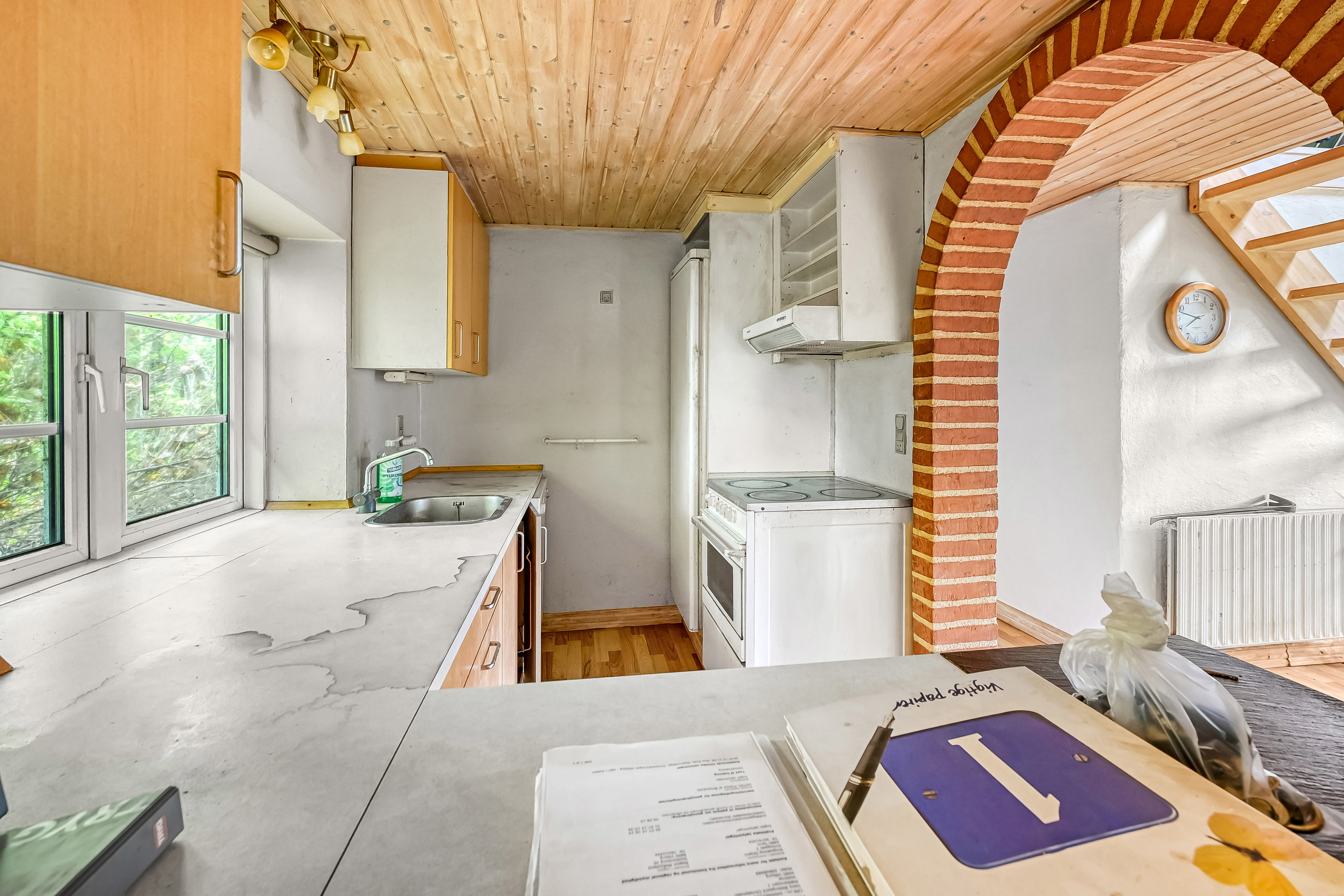 Fremhævet køkken billede i fuldskærmstilstand. Billede af Mælkevejen 1, Vedersø, 6990 Ulfborg