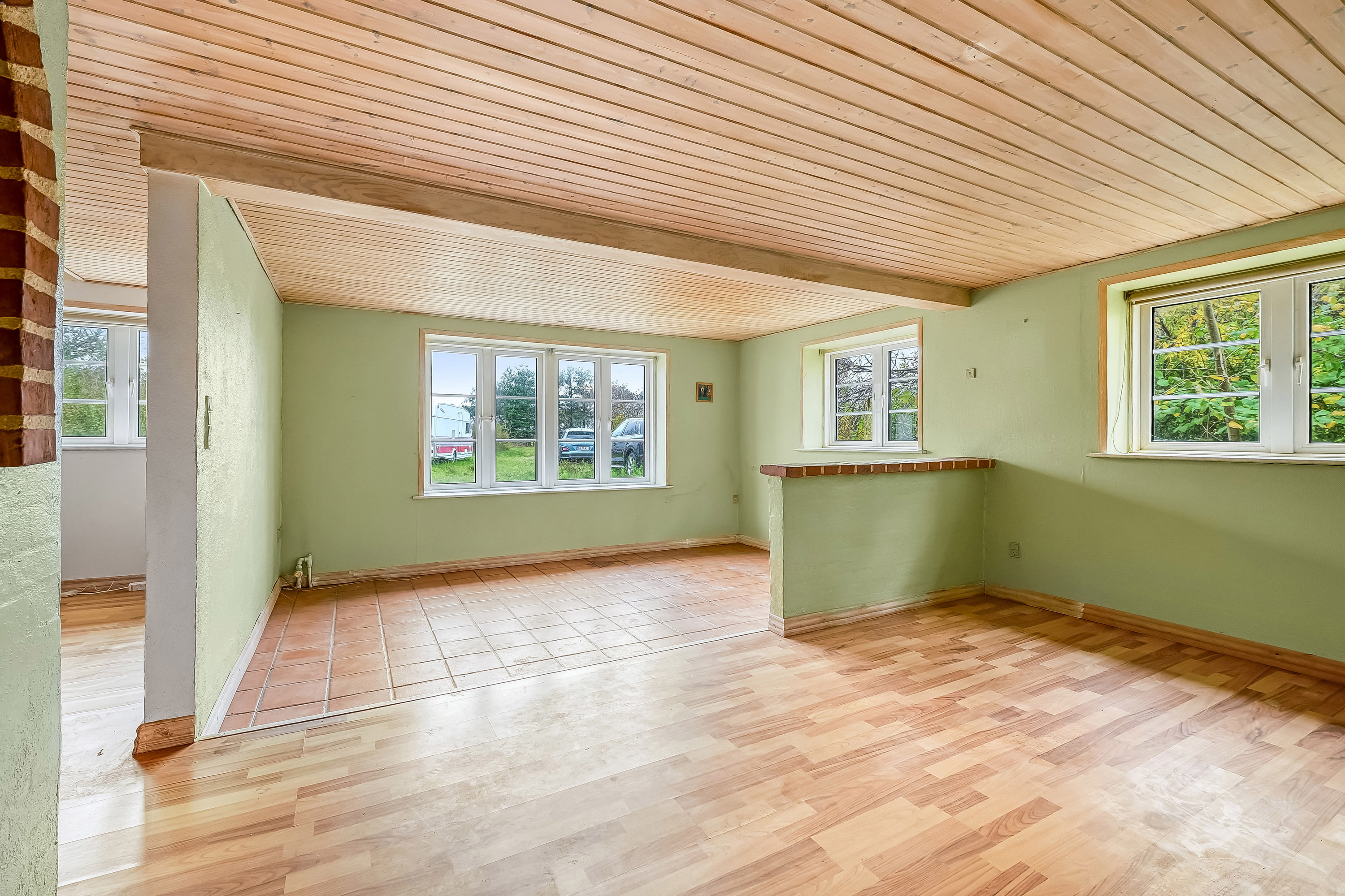 Fremhævet stue billede i fuldskærmstilstand. Billede af Mælkevejen 1, Vedersø, 6990 Ulfborg