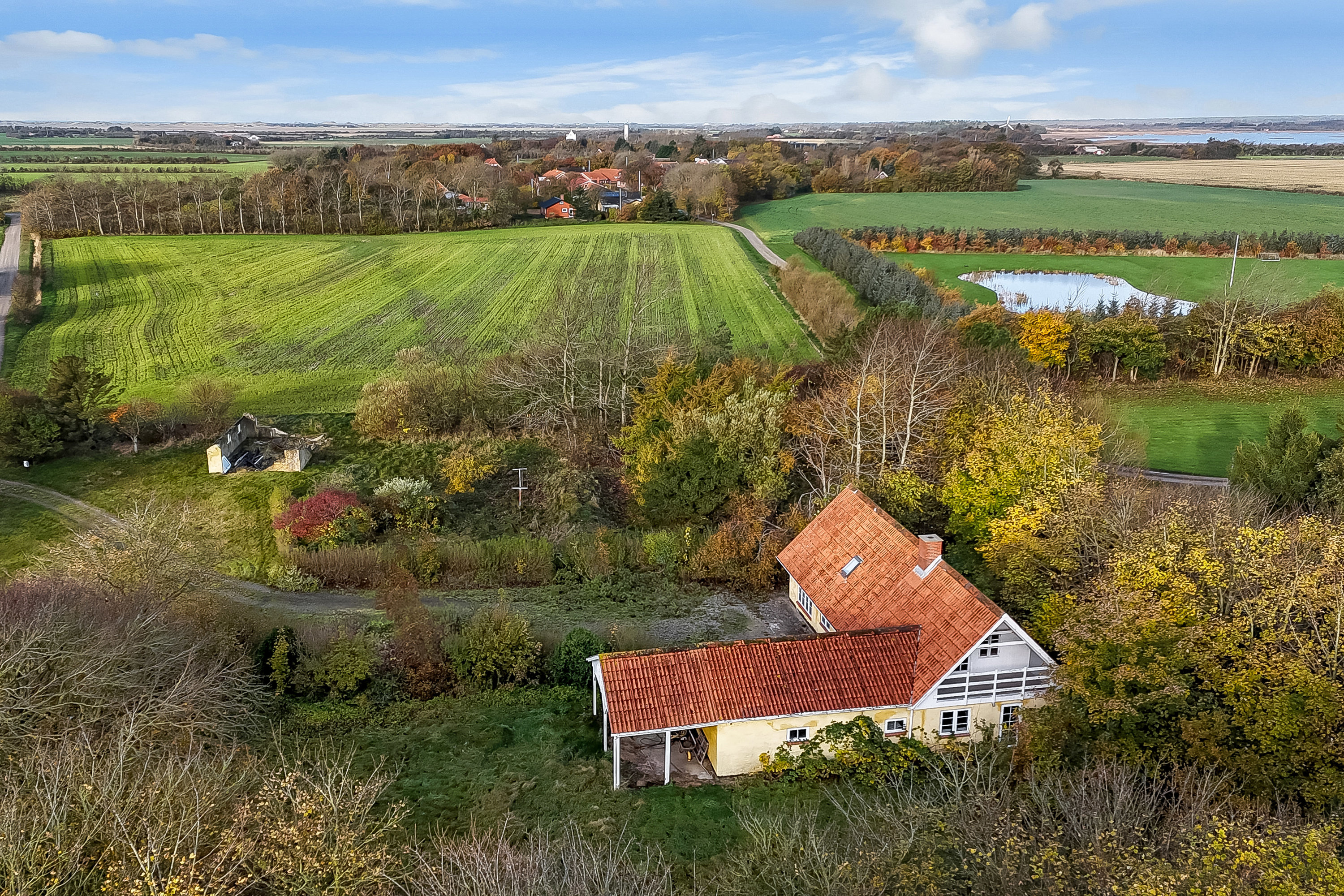 Fremhævet område billede i fuldskærmstilstand. Billede af Mælkevejen 1, Vedersø, 6990 Ulfborg