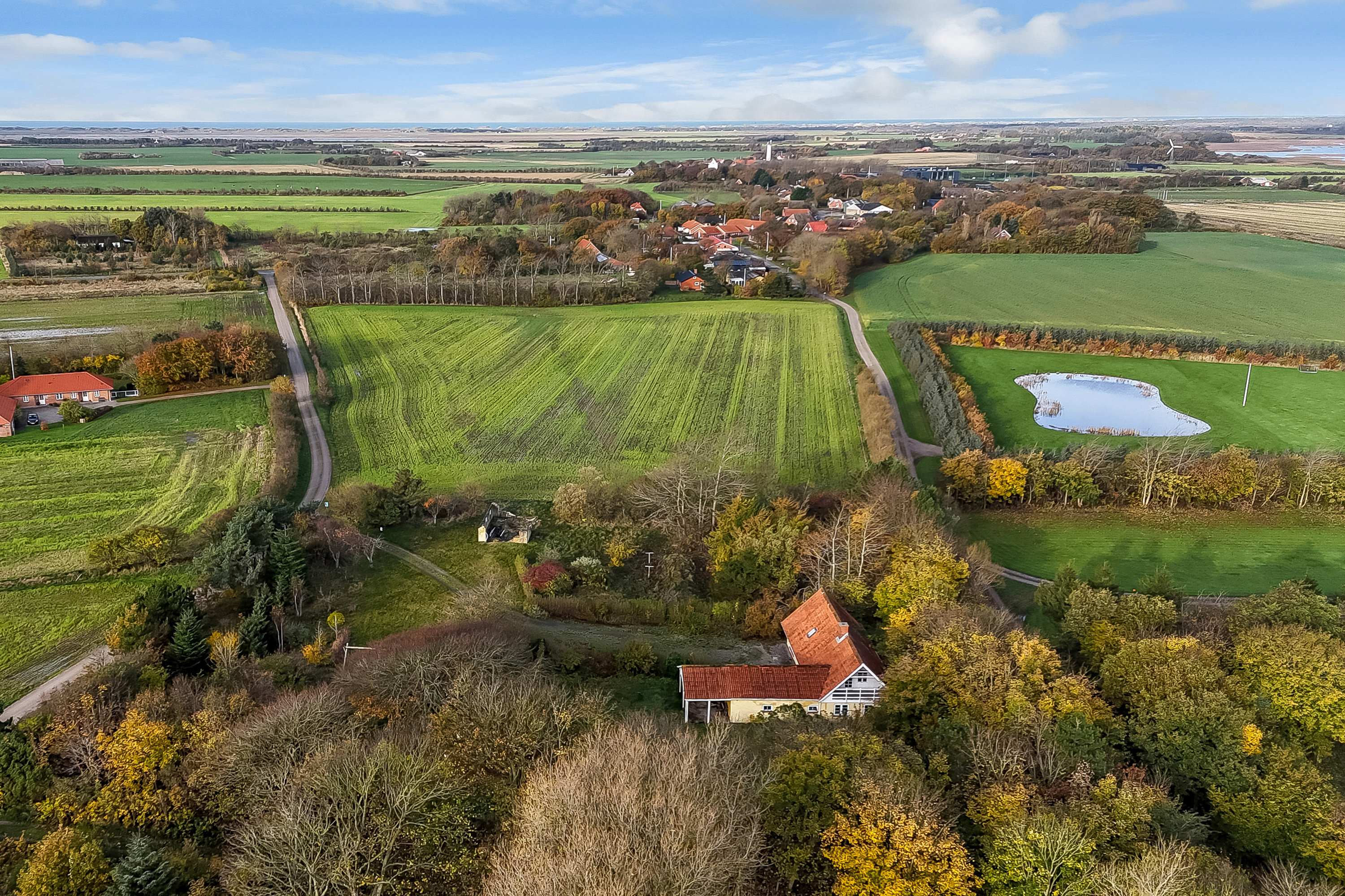 Fremhævet område billede i fuldskærmstilstand. Billede af Mælkevejen 1, Vedersø, 6990 Ulfborg