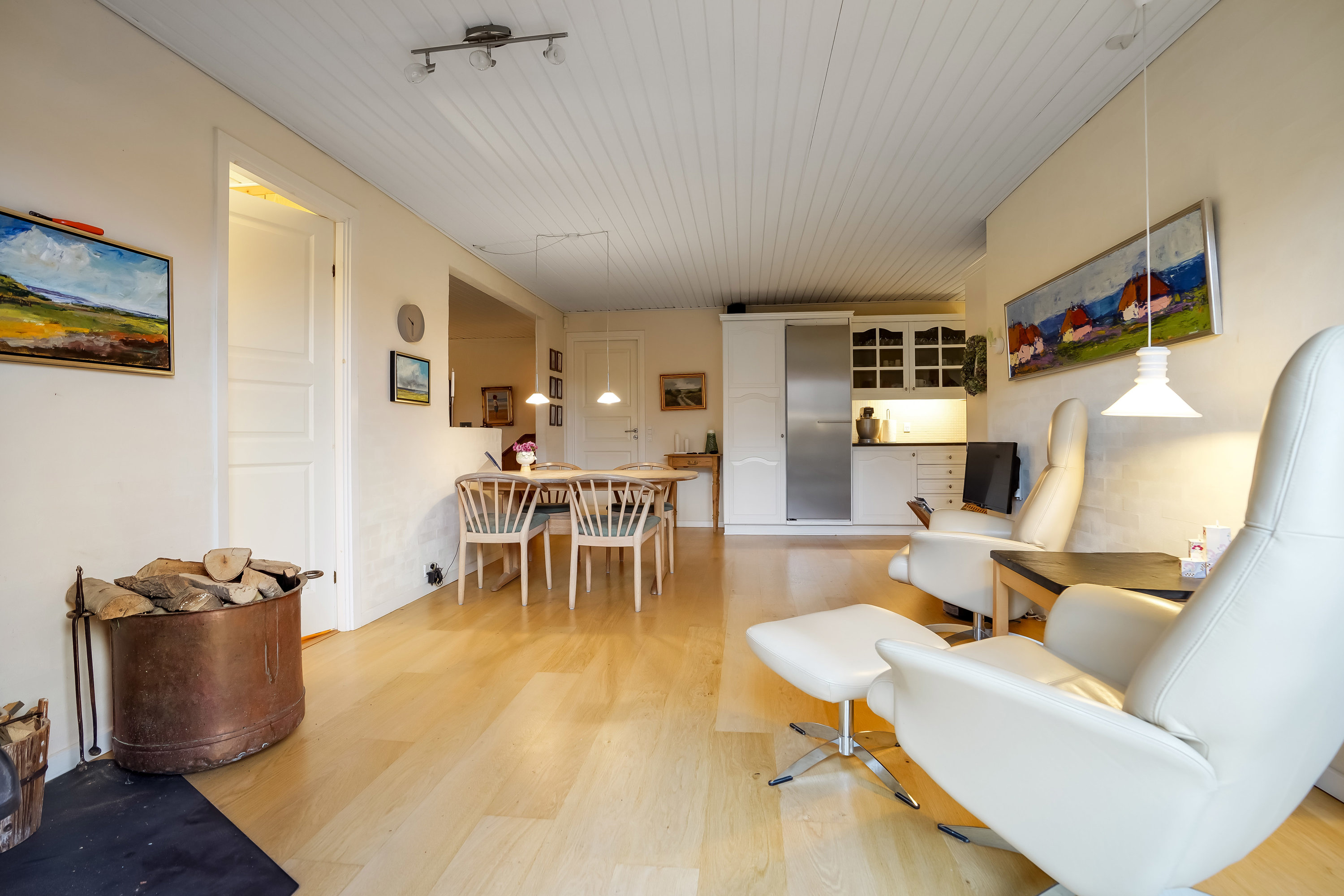 Fremhævet stue billede i fuldskærmstilstand. Billede af Lindealle 21, 8740 Brædstrup