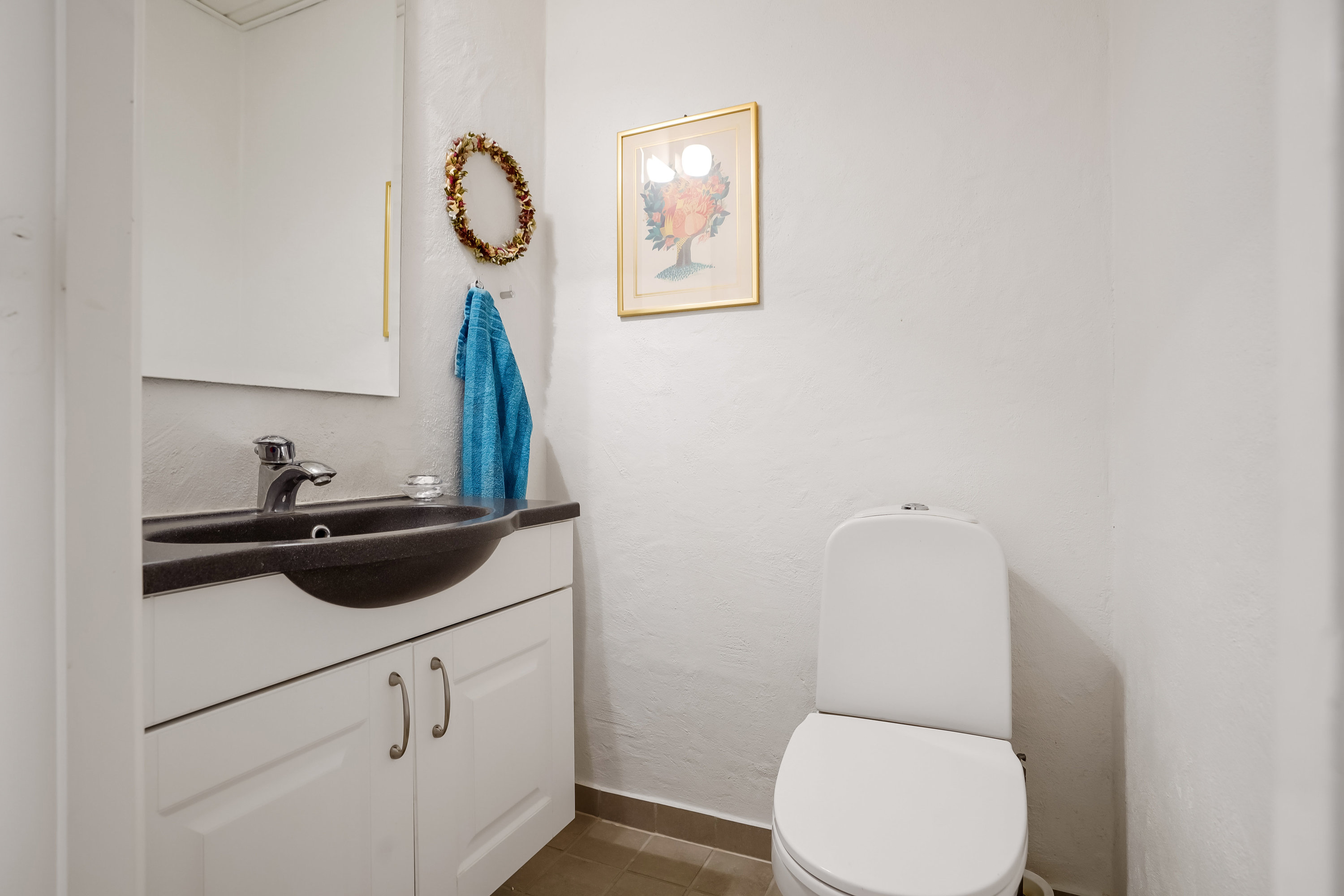 Fremhævet toilet billede i fuldskærmstilstand. Billede af Lindealle 21, 8740 Brædstrup