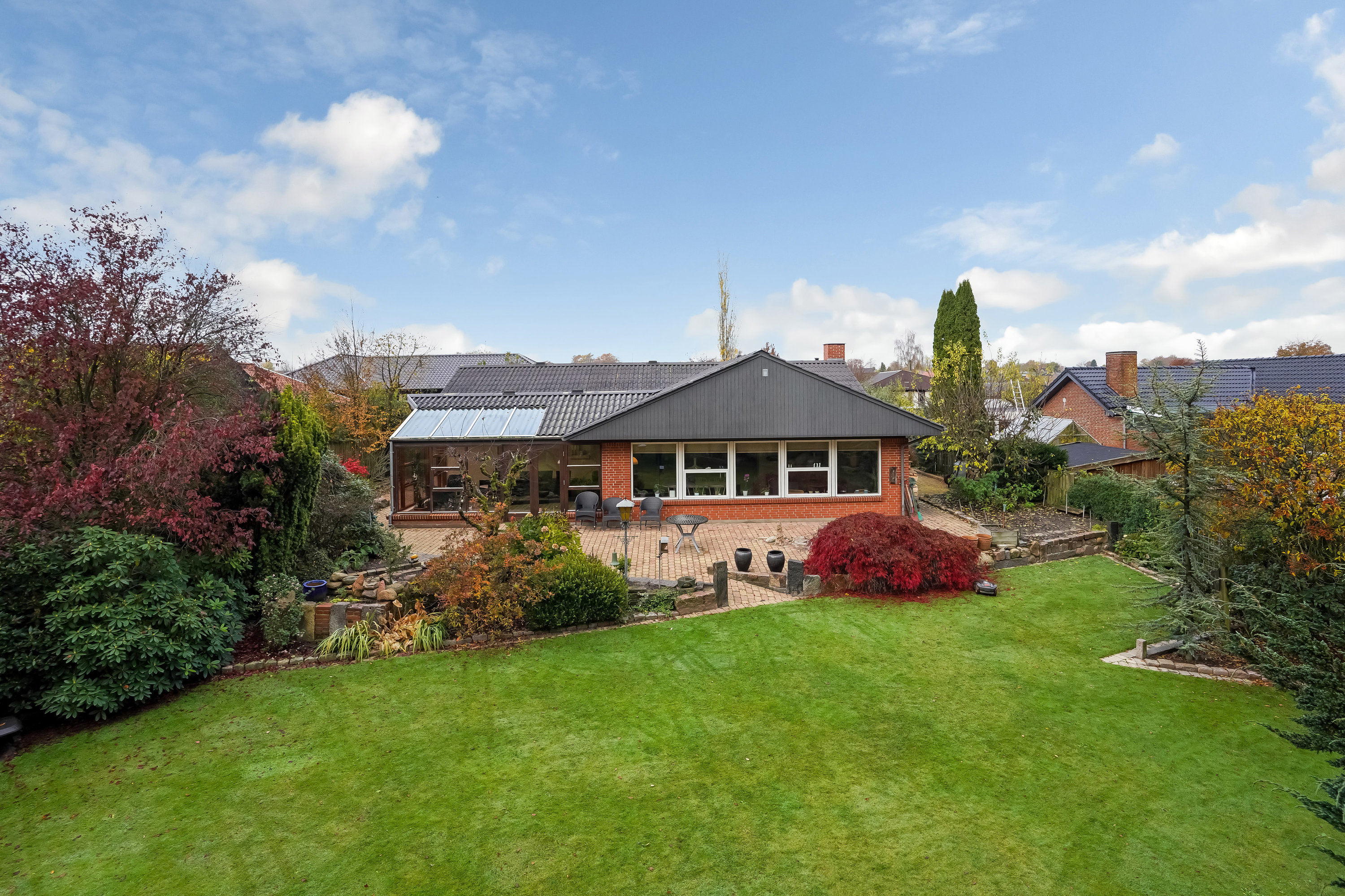 Fremhævet ejendommen billede i fuldskærmstilstand. Billede af Lindealle 21, 8740 Brædstrup