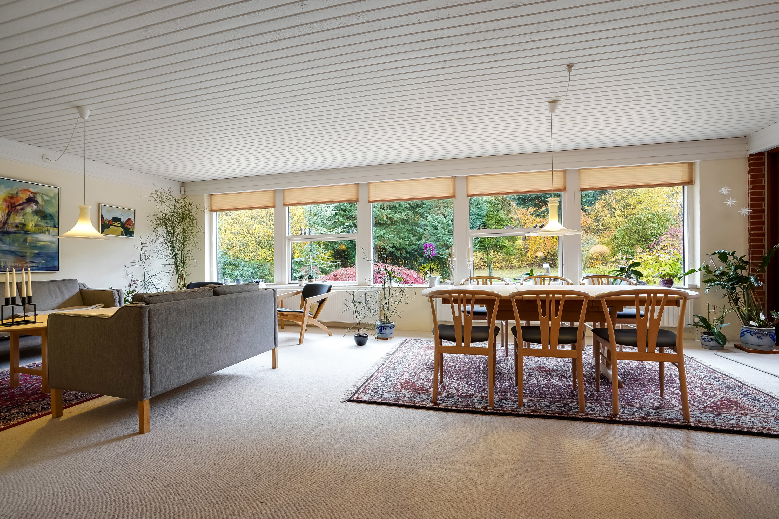 Fremhævet stue billede i fuldskærmstilstand. Billede af Lindealle 21, 8740 Brædstrup