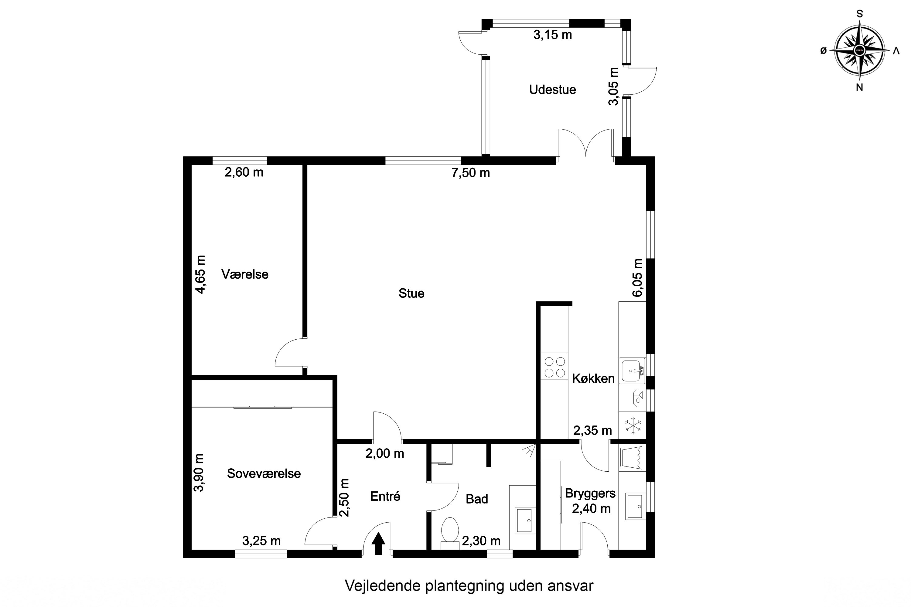Plantegninger billede af Højby Allé 54, Højby, 5260 Odense S