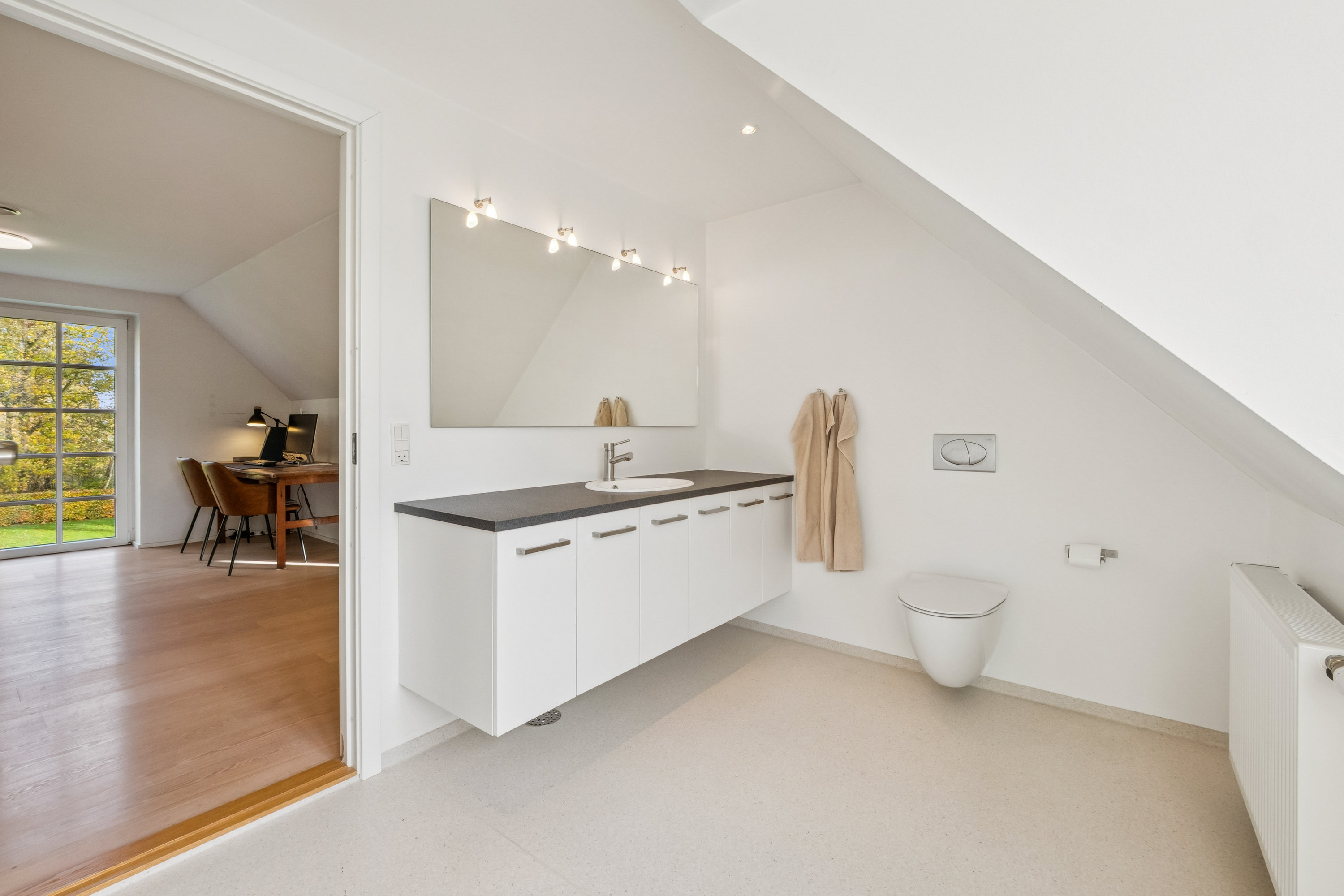 Fremhævet badeværelse billede i fuldskærmstilstand. Billede af Tastumvej 56, Tastum, 7850 Stoholm Jyll